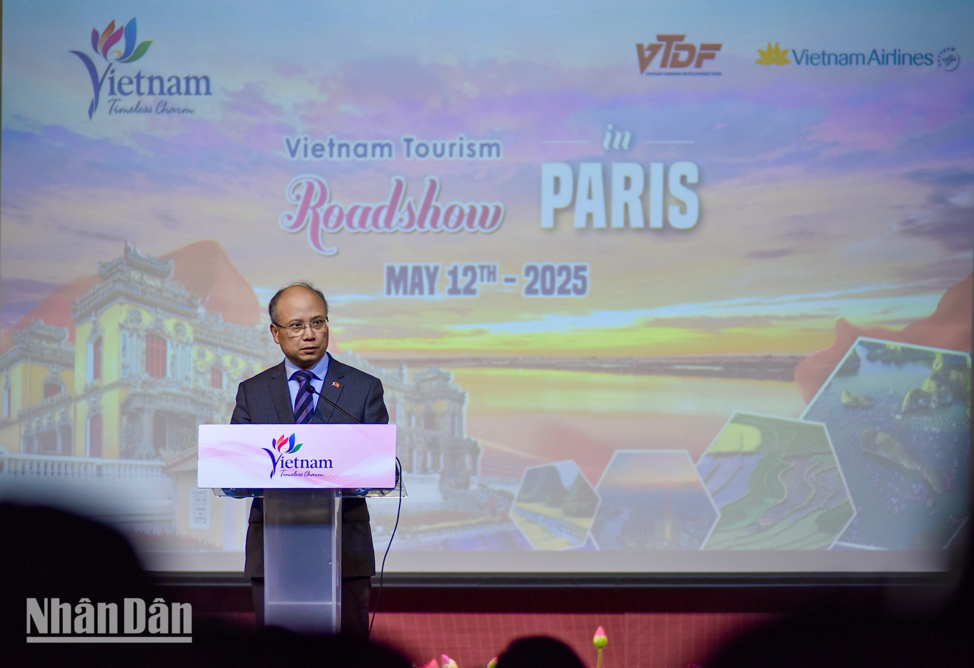 Bên cạnh kêu gọi các đối tác và doanh nghiệp du lịch hàng đầu tại Pháp hợp tác để xây dựng sản phẩm du lịch độc đáo, Đại sứ Đinh Toàn Thắng khẳng định rằng trong bối cảnh du lịch toàn cầu đang phục hồi, đây là thời điểm vàng để thắt chặt hơn nữa mối quan hệ Đối tác chiến lược toàn diện giữa Việt Nam và Pháp, trong đó văn hóa và du lịch là hai trụ cột quan trọng.