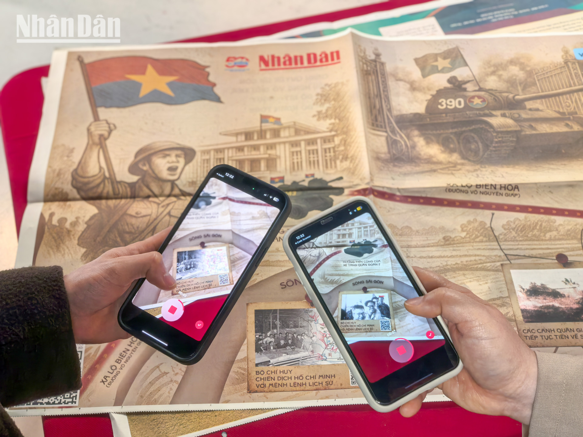 [Ảnh] Kiều bào tại Pháp ôn lại lịch sử qua phụ san đặc biệt kỷ niệm 50 năm thống nhất đất nước ảnh 10