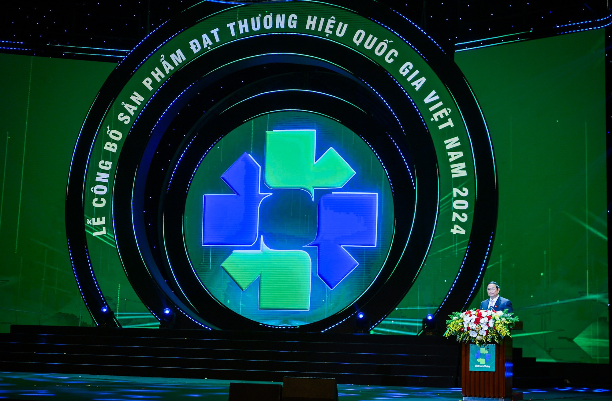 Thủ tướng Phạm Minh Chính phát biểu tại sự kiện. (Ảnh THÀNH ĐẠT)