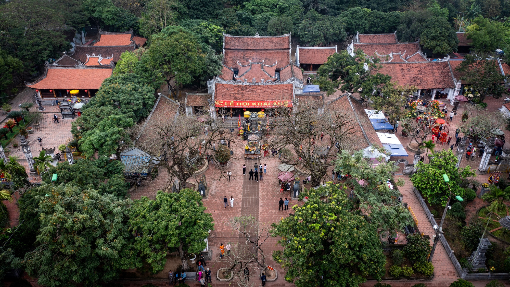 Ở lễ hội đền Trần năm nay, lễ khai ấn diễn ra vào đêm 23/2 (14 tháng Giêng).