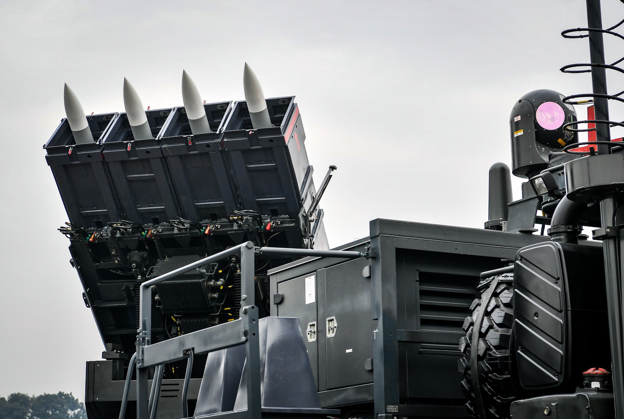 Hệ thống tên lửa có thể bảo vệ một mục tiêu có đường kính lên đến 120km.