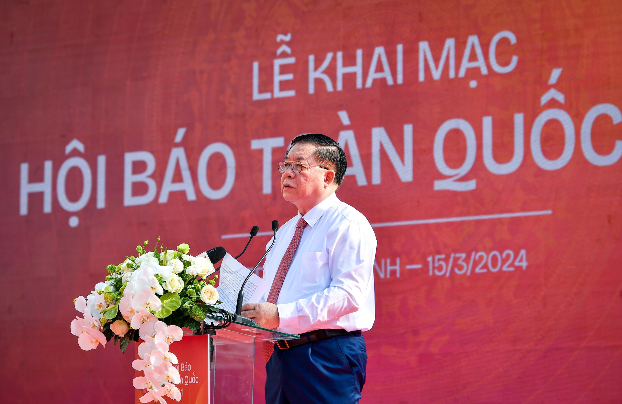 [Ảnh] Khai mạc Hội Báo toàn quốc năm 2024 ảnh 7