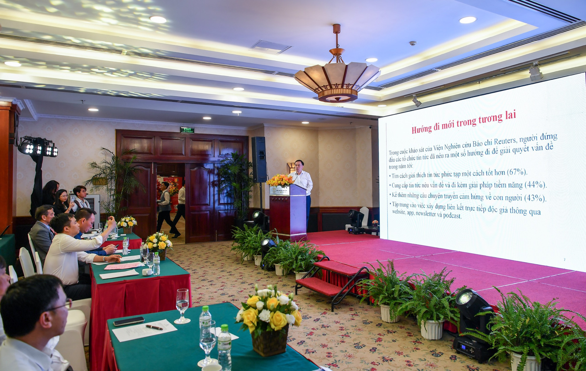 Thời gian qua, Báo Nhân Dân đã đẩy mạnh quá trình chuyển đổi số, trong đó chú trọng đến chiến lược phát triển nội dung vượt trội, trong đó tập trung thúc đẩy chuyển đổi số, phát triển báo chí chuyên sâu, báo chí dữ liệu kết hợp công nghệ.