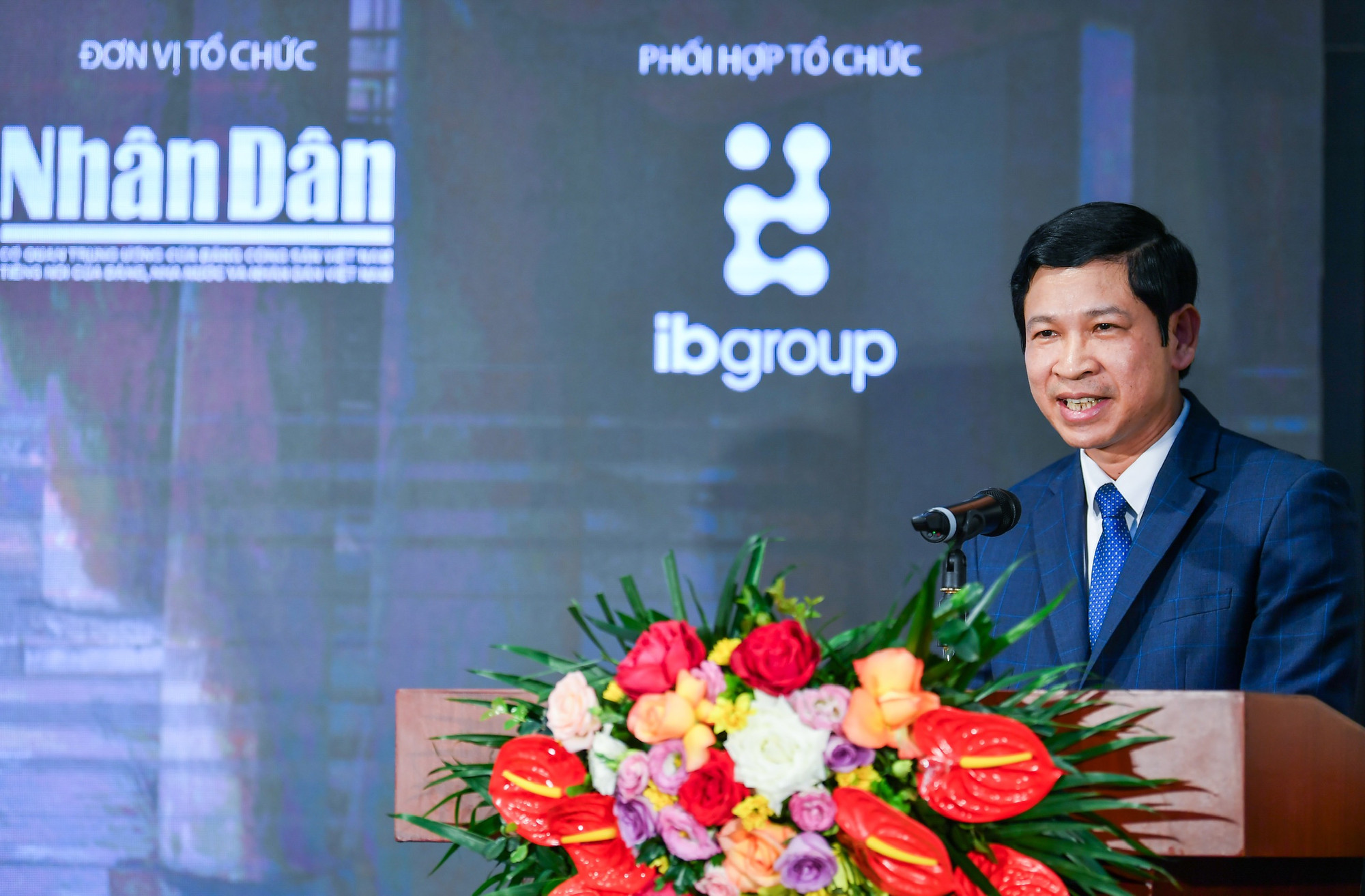 Thứ trưởng Văn hóa Thể thao và Du lịch Hồ An Phong phát biểu tại sự kiện.