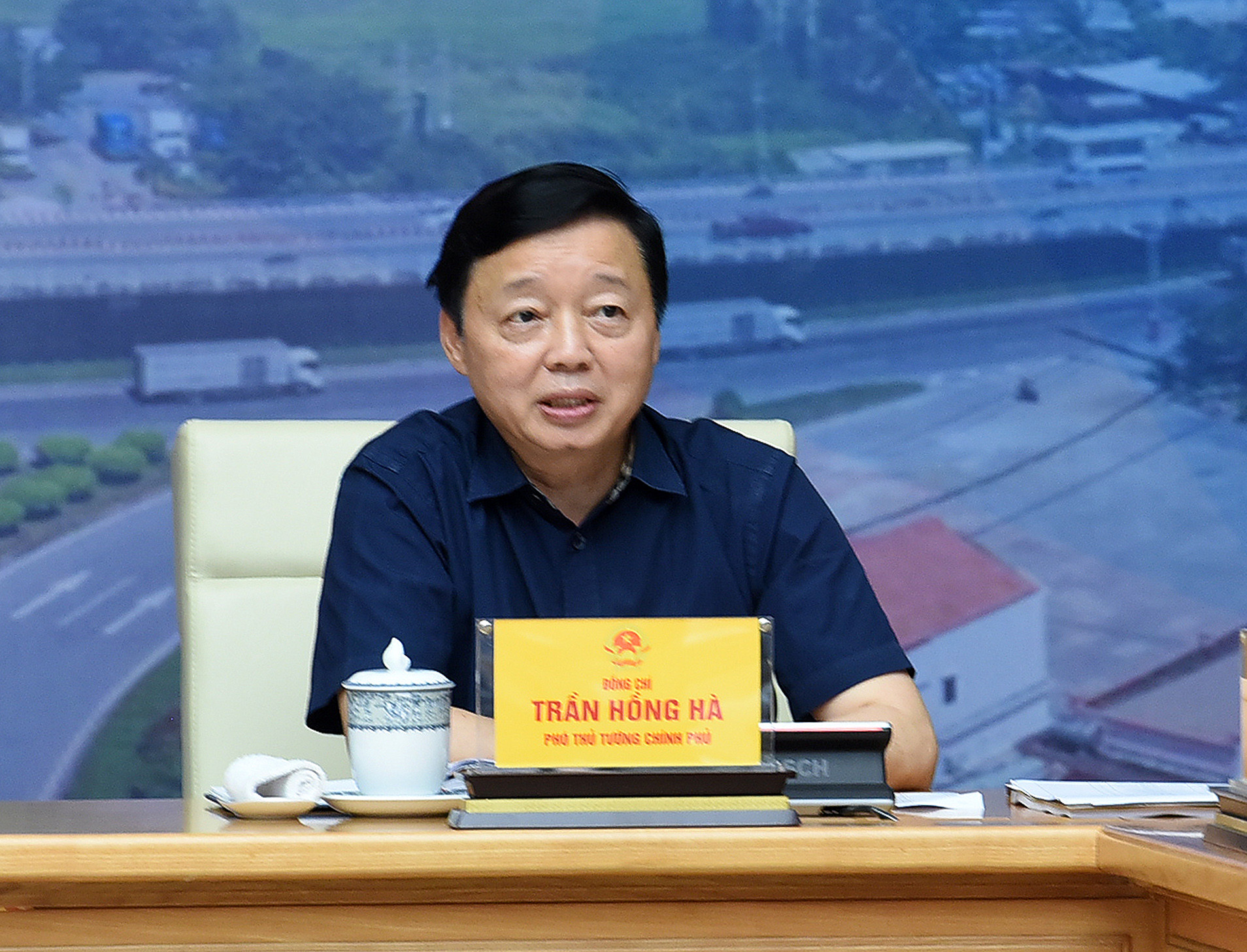 Phó Thủ tướng Chính phủ Trần Hồng Hà, Phó Trưởng Ban Chỉ đạo phát biểu ý kiến Phó Thủ tướng Chính phủ Trần Hồng Hà, Phó Trưởng Ban Chỉ đạo phát biểu ý kiến