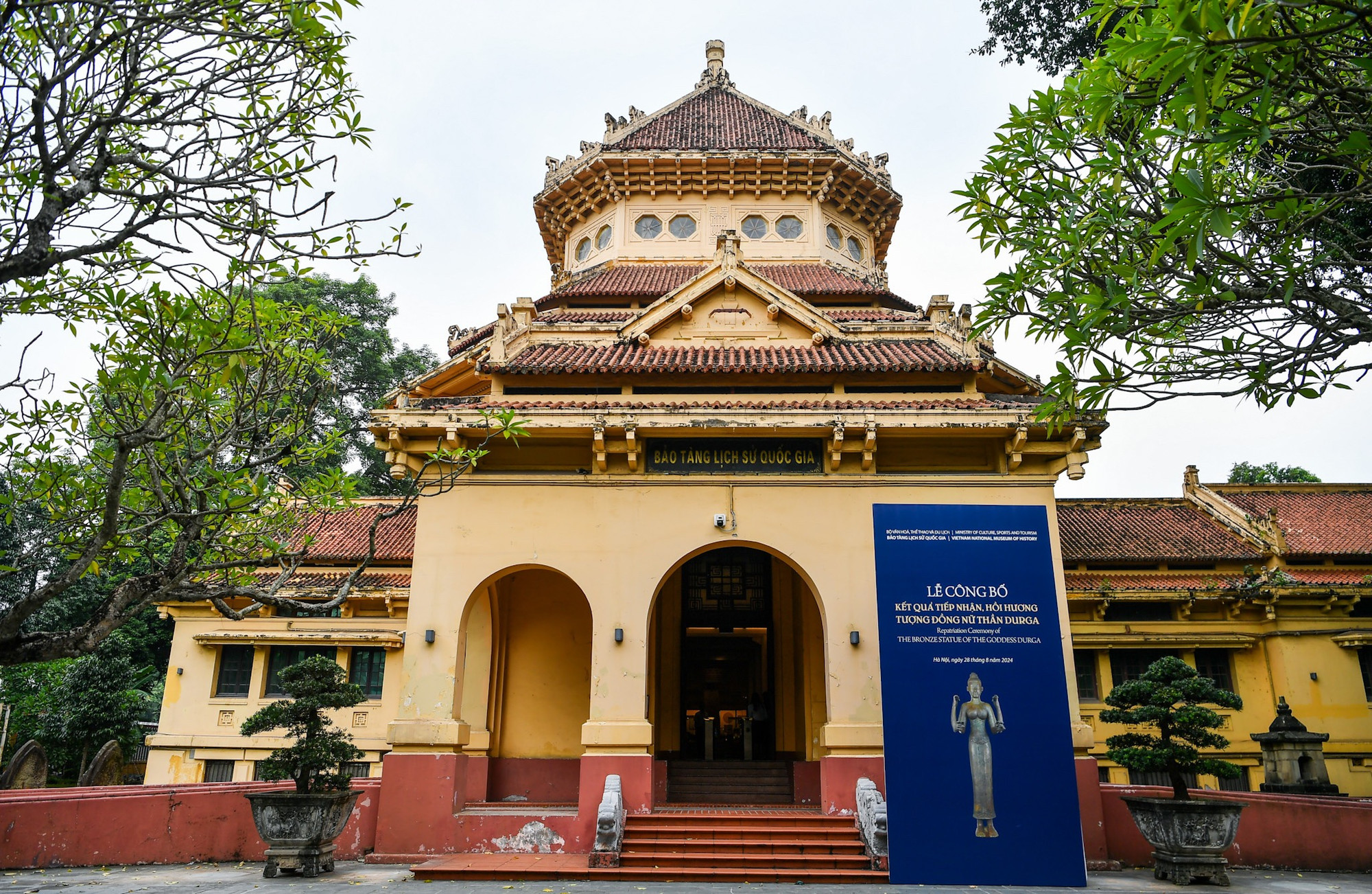 Triển lãm dự kiến sẽ kéo dài đến hết tháng 10 tại Bảo tàng Lịch sử quốc gia, số 1 Tràng Tiền, Hà Nội.