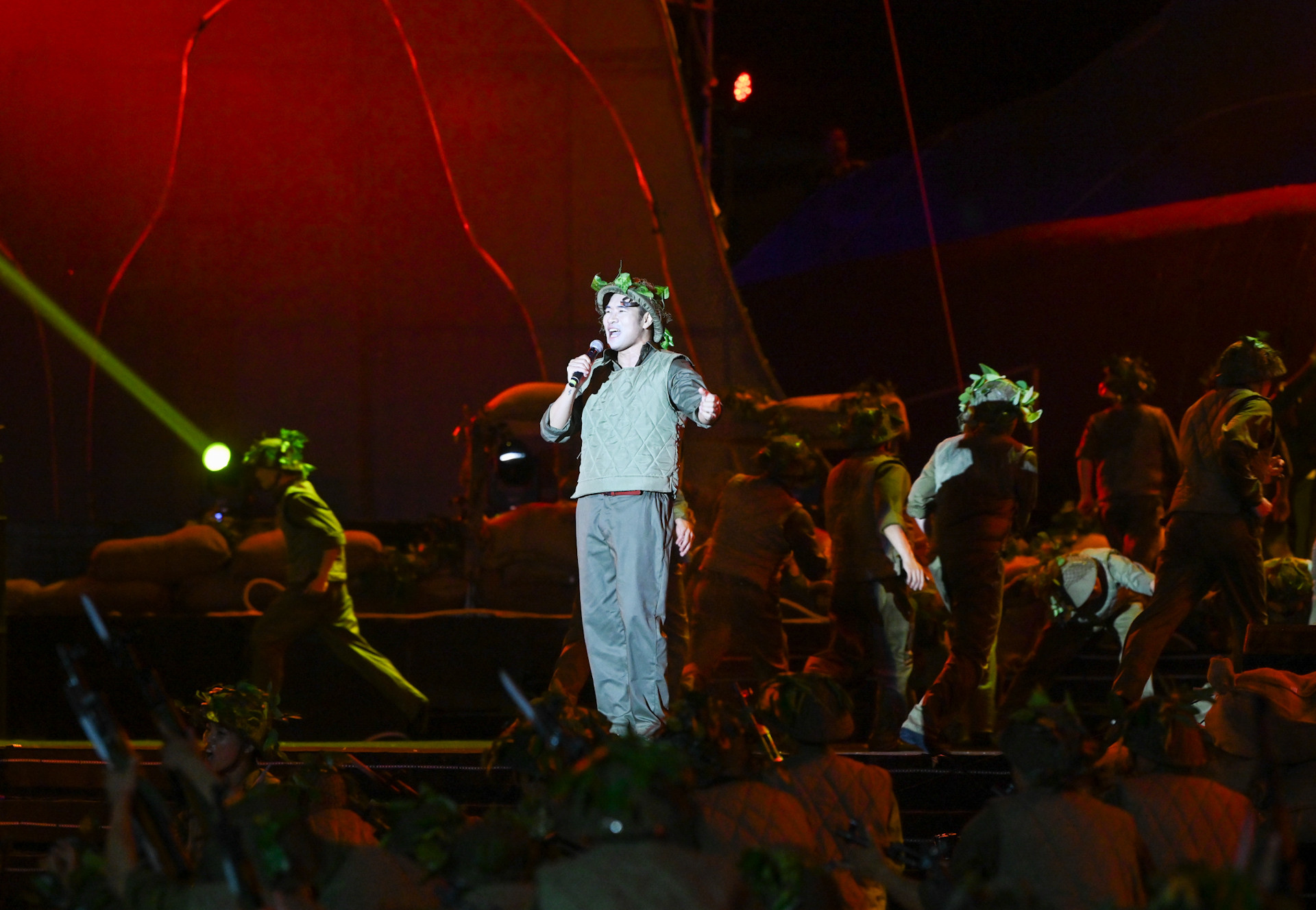 Các tiết mục để lại ấn tượng sâu đậm trong lòng khán giả.