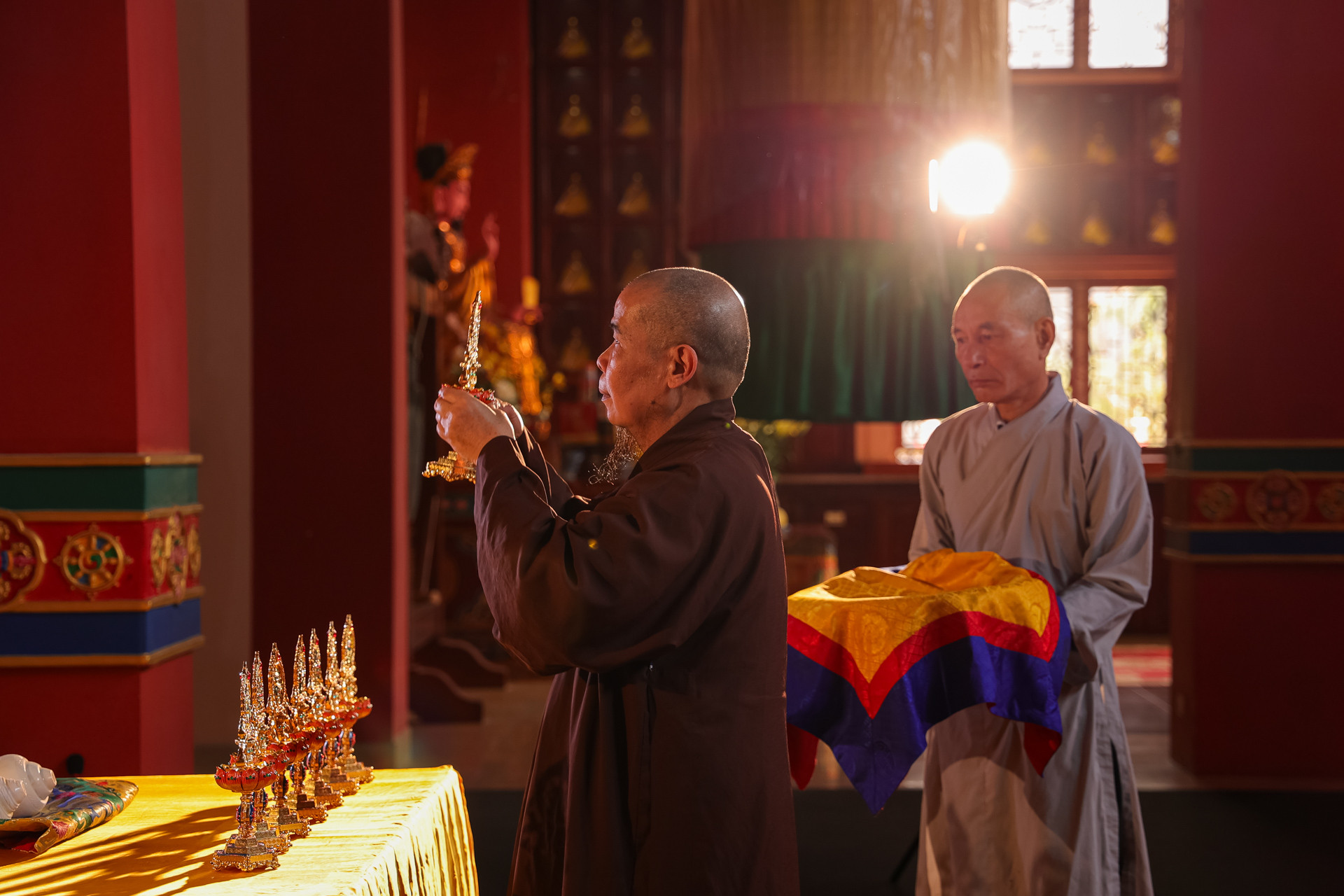 [Ảnh] Khám phá ngôi chùa Tây Tạng độc nhất tại Hà Nội