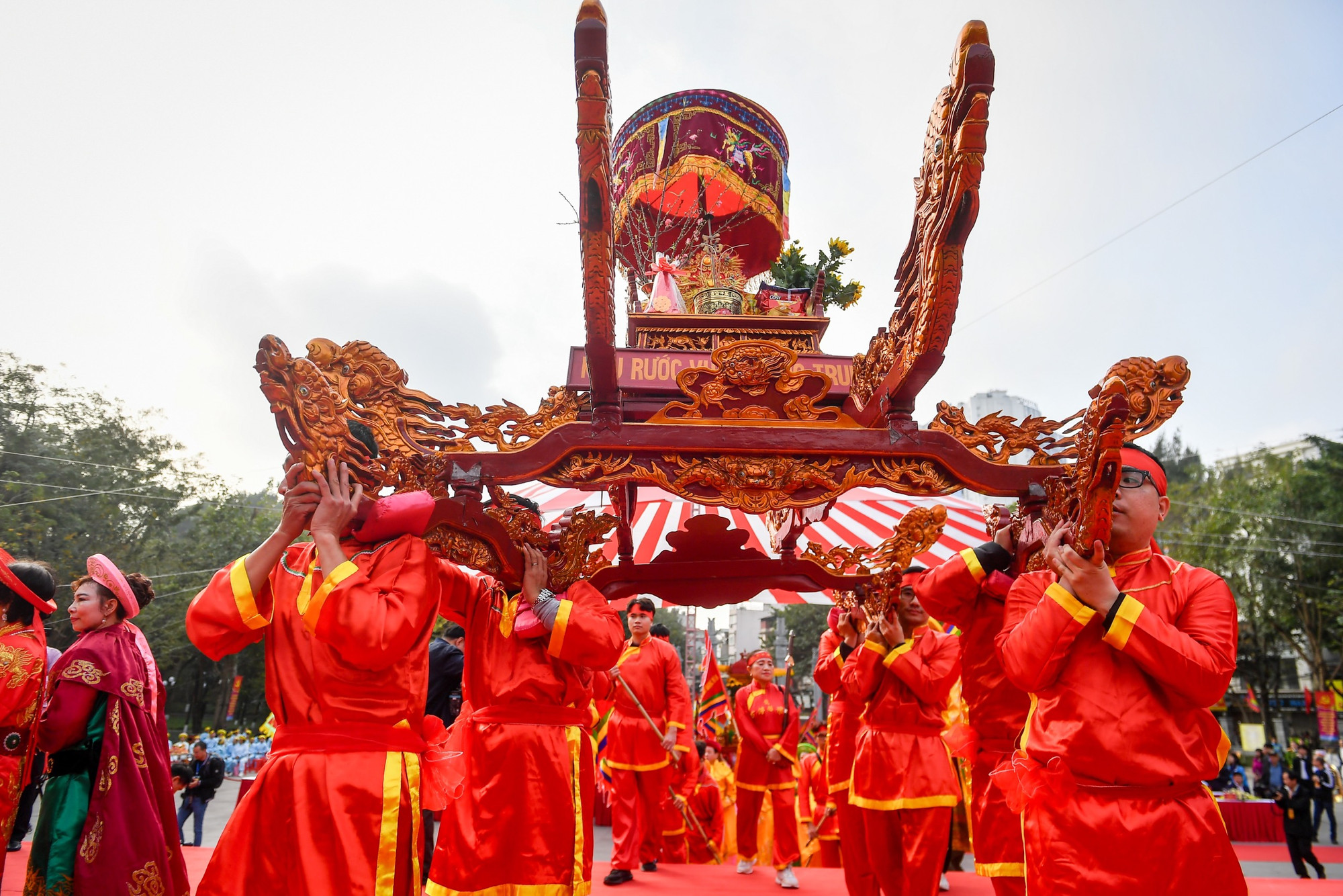 [Ảnh] Tưng bừng Lễ hội kỷ niệm 235 năm Chiến thắng Ngọc Hồi-Đống Đa ảnh 6