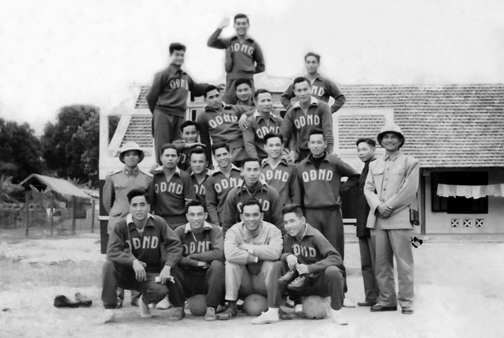 Lứa cầu thủ Thể Công thời kỳ đầu. (Ảnh tư liệu)