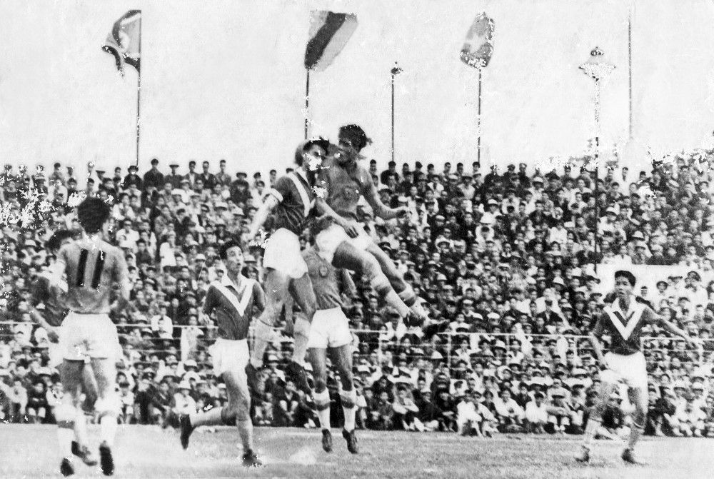 Trận đấu của Thể Công tại Trung Quốc. (Ảnh tư liệu)