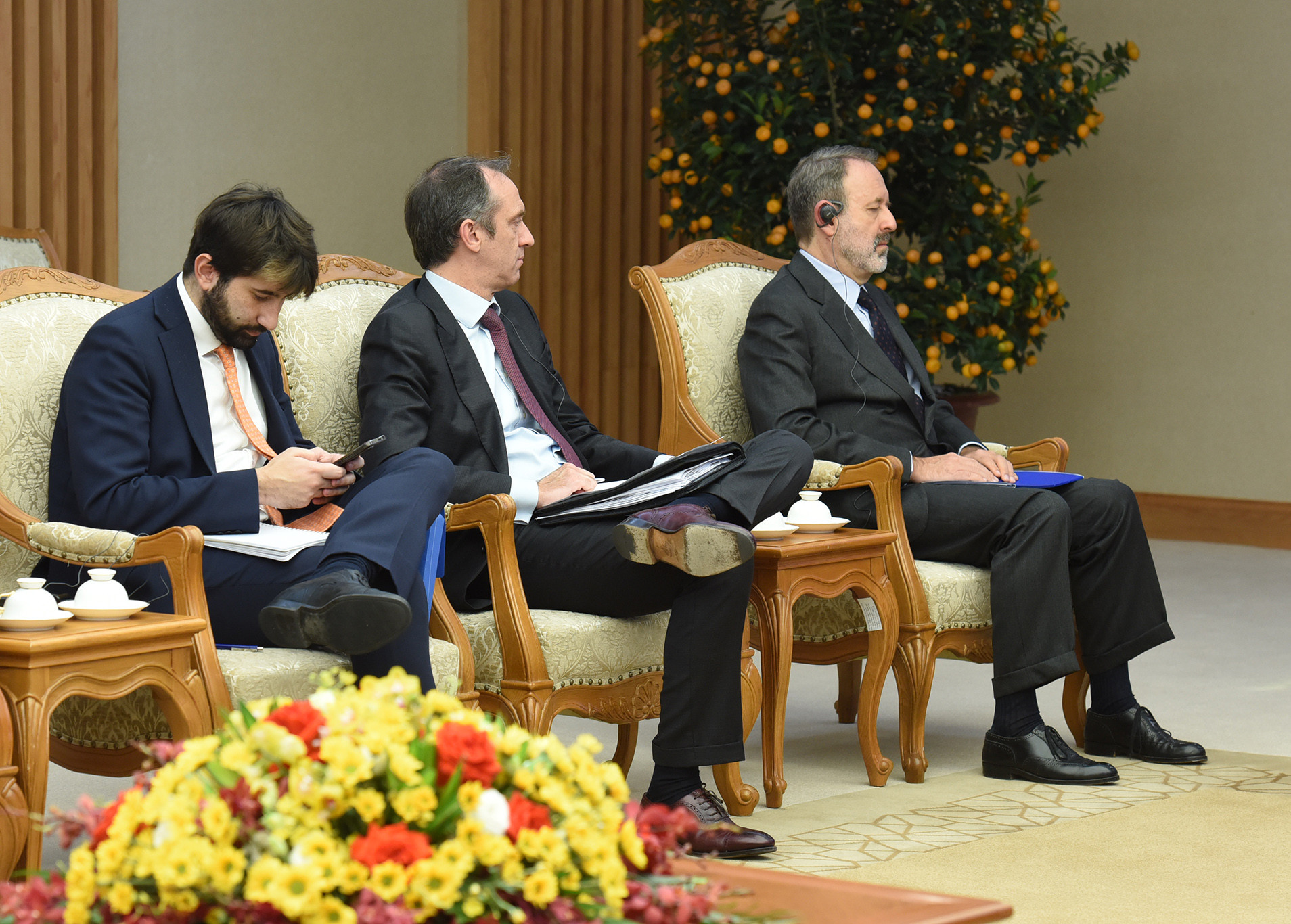 [Ảnh] Thủ tướng tiếp Bộ trưởng Bộ Nông nghiệp, Chủ quyền lương thực và Lâm nghiệp Italia ảnh 7