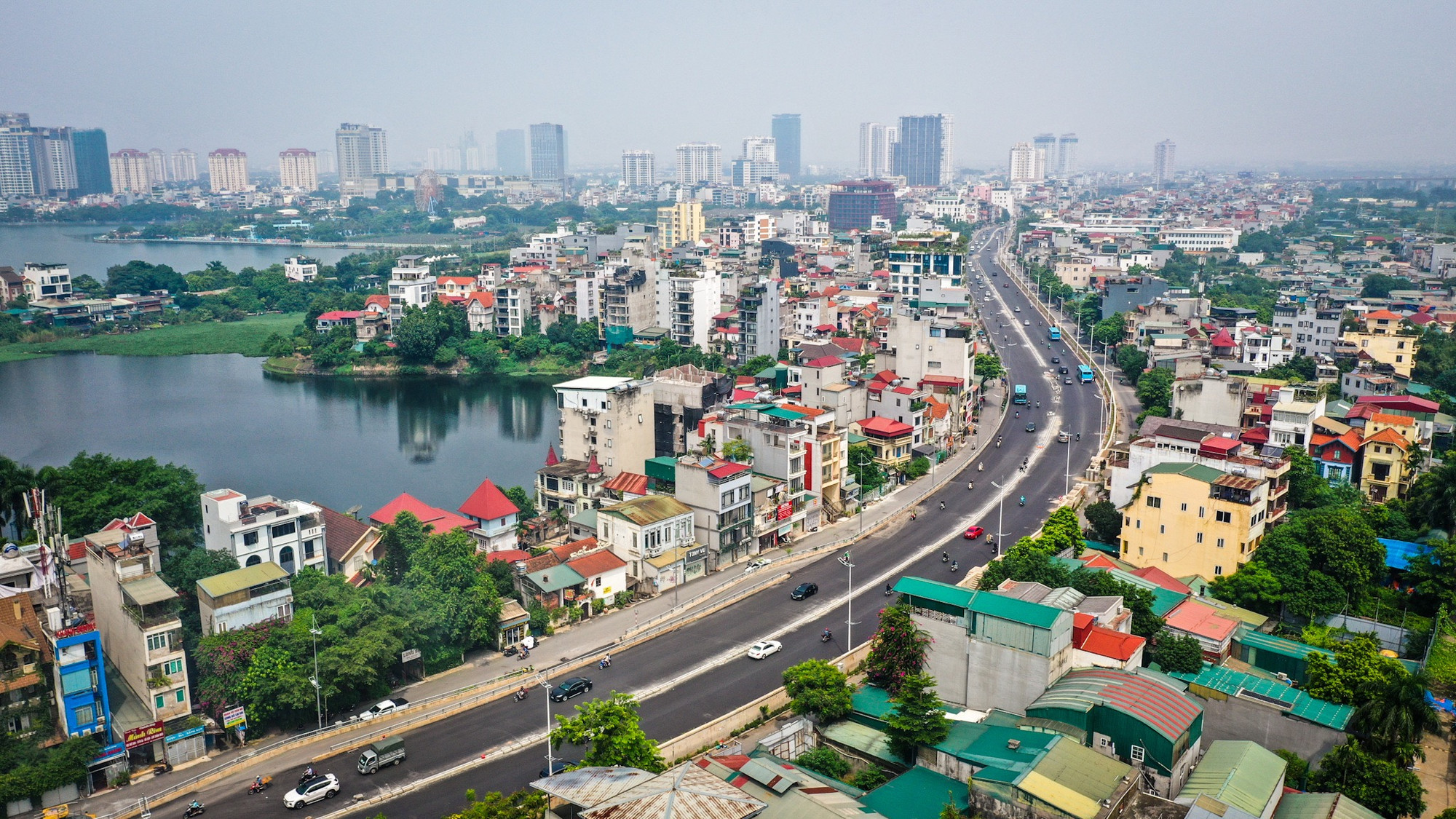 [Ảnh] Diện mạo mới của dự án mở rộng đường Âu Cơ-Nghi Tàm ảnh 1