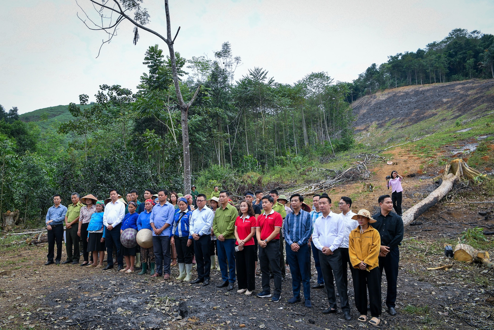 Theo đồng chí Lê Quốc Minh, bão số 3 vừa qua đã gây ảnh hưởng nặng nề tới nhiều tỉnh, thành phố miền bắc, trong đó có Lào Cai và đặc biệt tại thôn Làng Nủ, xã Phúc Khánh, huyện Bảo Yên.