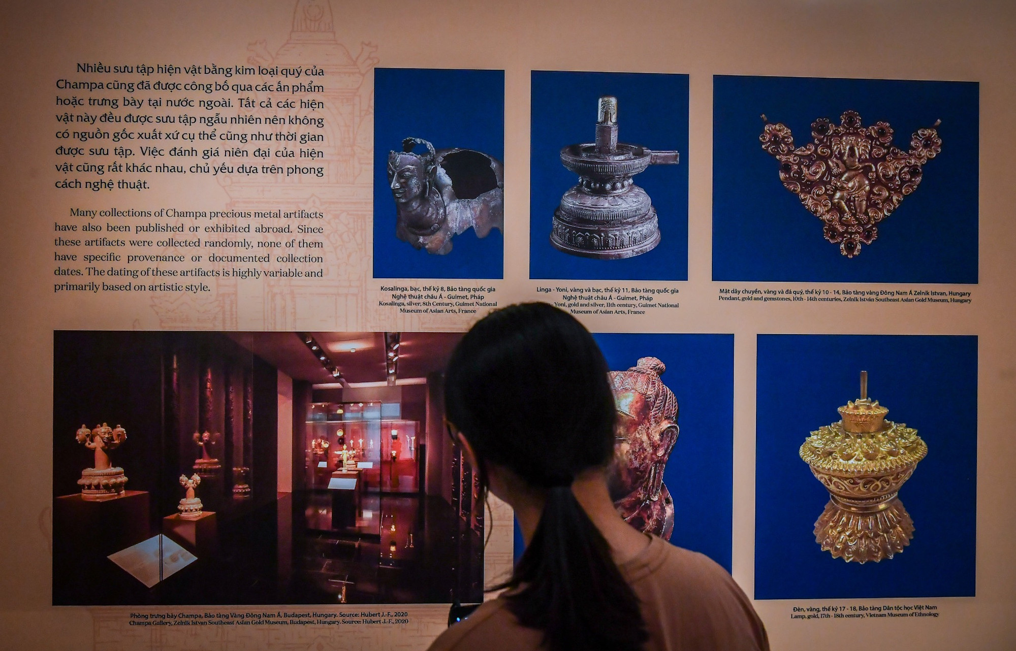 Cũng trong khoảng thời gian này, Triển lãm "Báu vật Champa - Dấu ấn thời gian" do Bảo tàng Lịch sử quốc gia phối hợp với nhà sưu tập Đào Danh Đức cũng được tổ chức tại Bảo tàng.