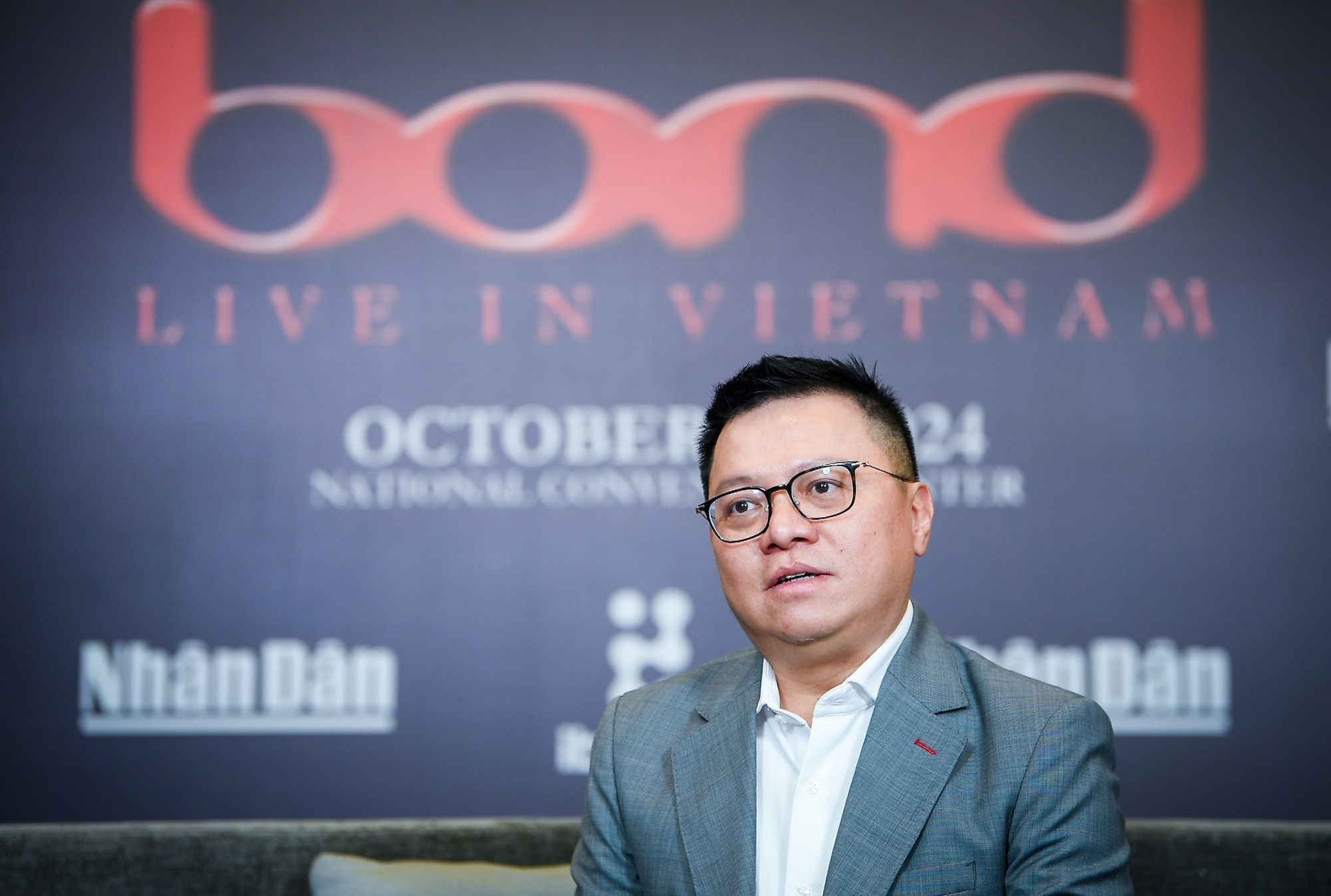 Theo ông Lê Quốc Minh, Bond Live in Vietnam sẽ mang lại những trải nghiệm đỉnh cao và khác biệt cho công chúng. (Ảnh: Thành Đạt) Theo ông Lê Quốc Minh, Bond Live in Vietnam sẽ mang lại những trải nghiệm đỉnh cao và khác biệt cho công chúng. (Ảnh: Thành Đạt)
