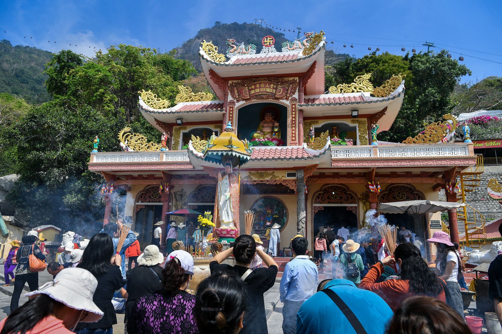 [Ảnh] Chiêm ngưỡng biển mây huyền ảo trên đỉnh núi Bà Đen Tây Ninh ảnh 21