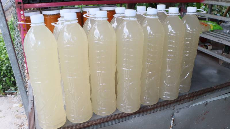 Nước thốt nốt cho hương vị ngọt ngào.