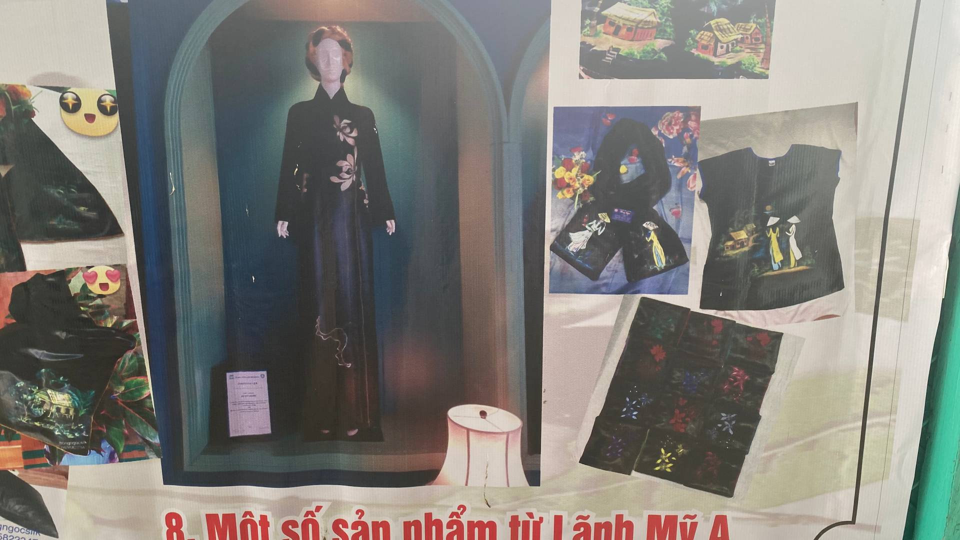 Một số sản phẩm từ lãnh Mỹ A