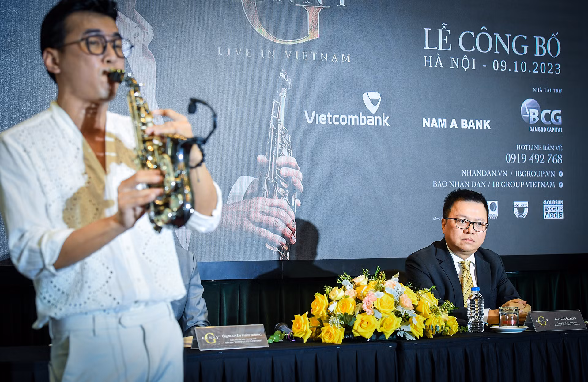 [Ảnh] Họp báo Lễ công bố chính thức sự kiện "Kenny G Live In Vietnam” ảnh 7