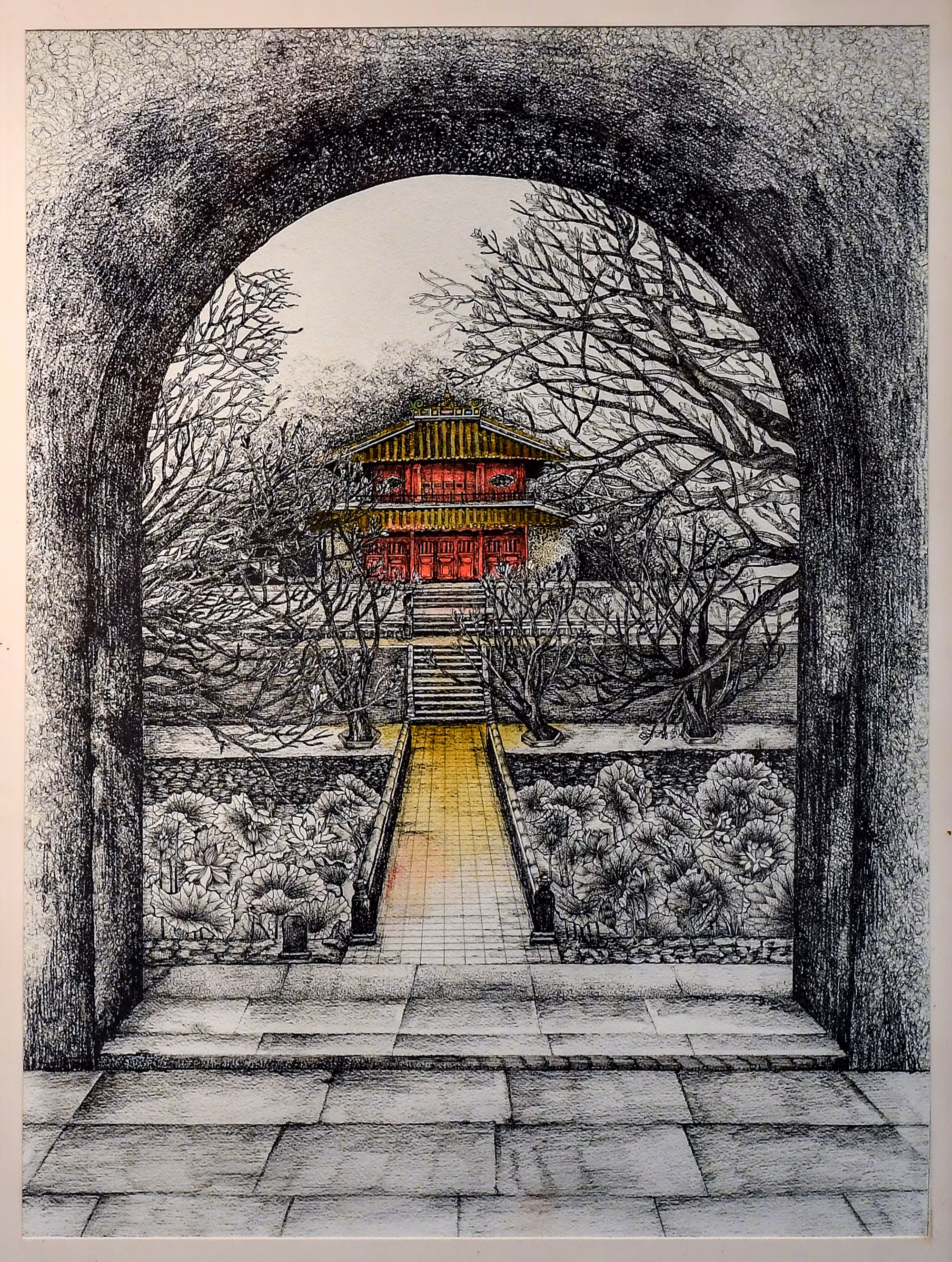 Tác phẩm "Vàng son một thủa" của tác giả Nguyễn Thị Lan, giải Khuyến khích.