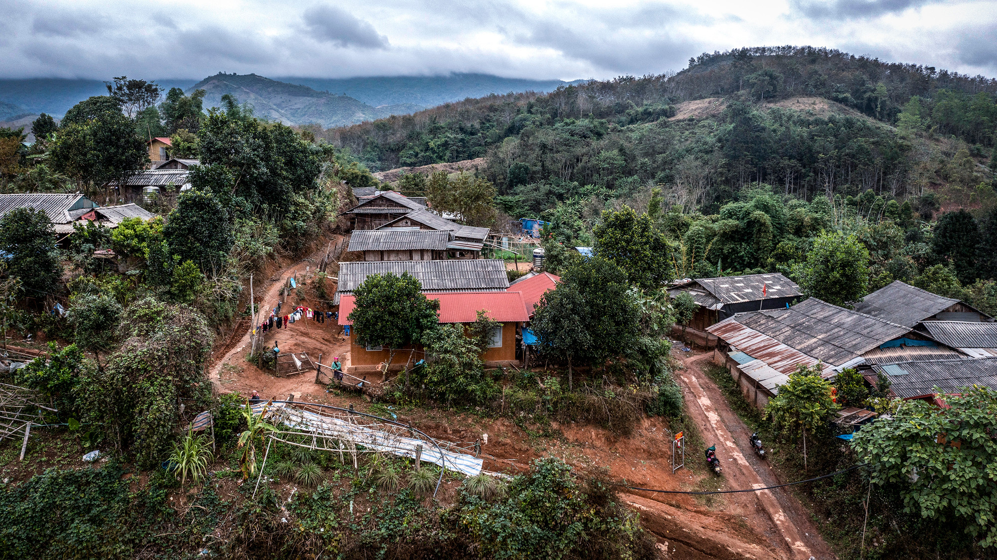 Một góc bản Tả Kố Khừ hôm nay.