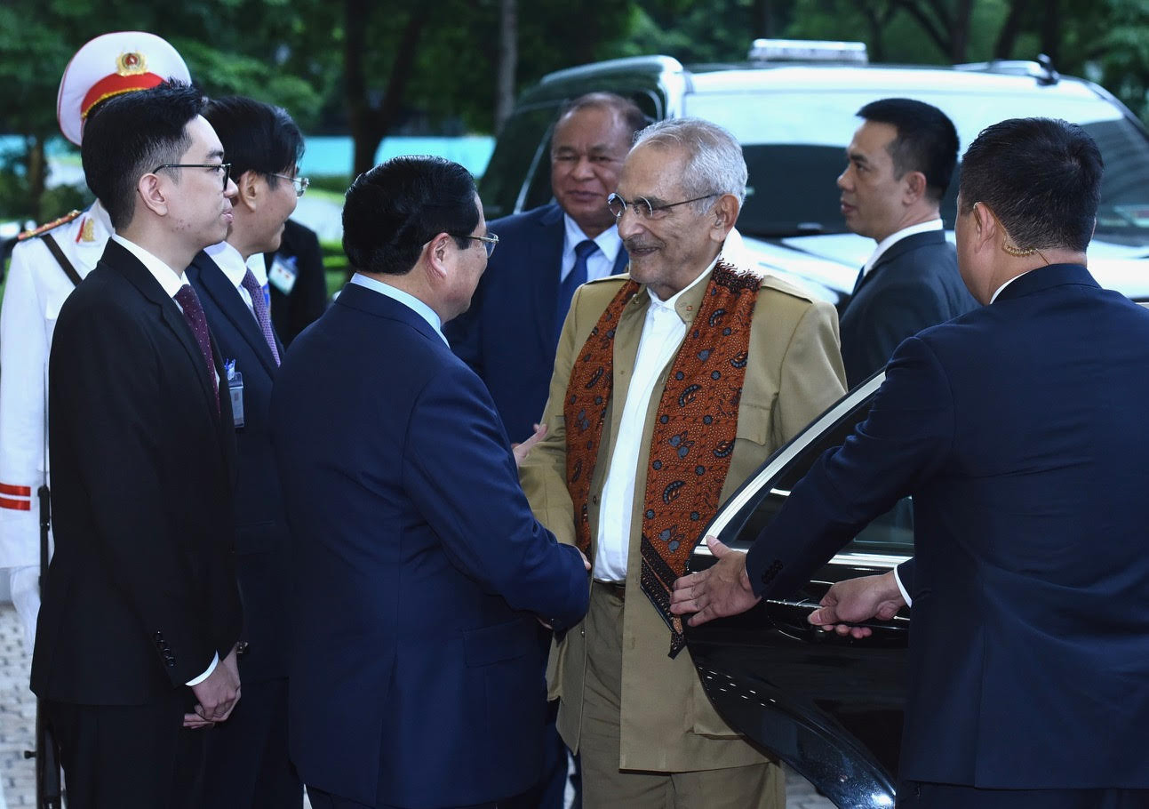 [Ảnh] Thủ tướng Phạm Minh Chính hội kiến Tổng thống Timor-Leste Jose Ramos-Horta ảnh 1