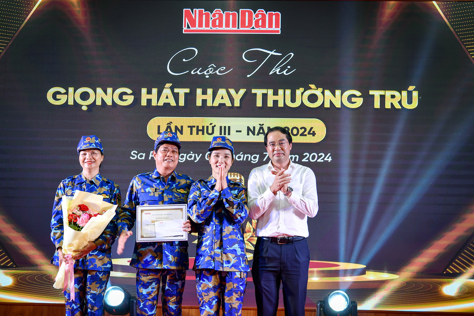 [Ảnh] Cuộc thi Giọng hát hay phóng viên thường trú Báo Nhân Dân lần thứ 3 ảnh 13