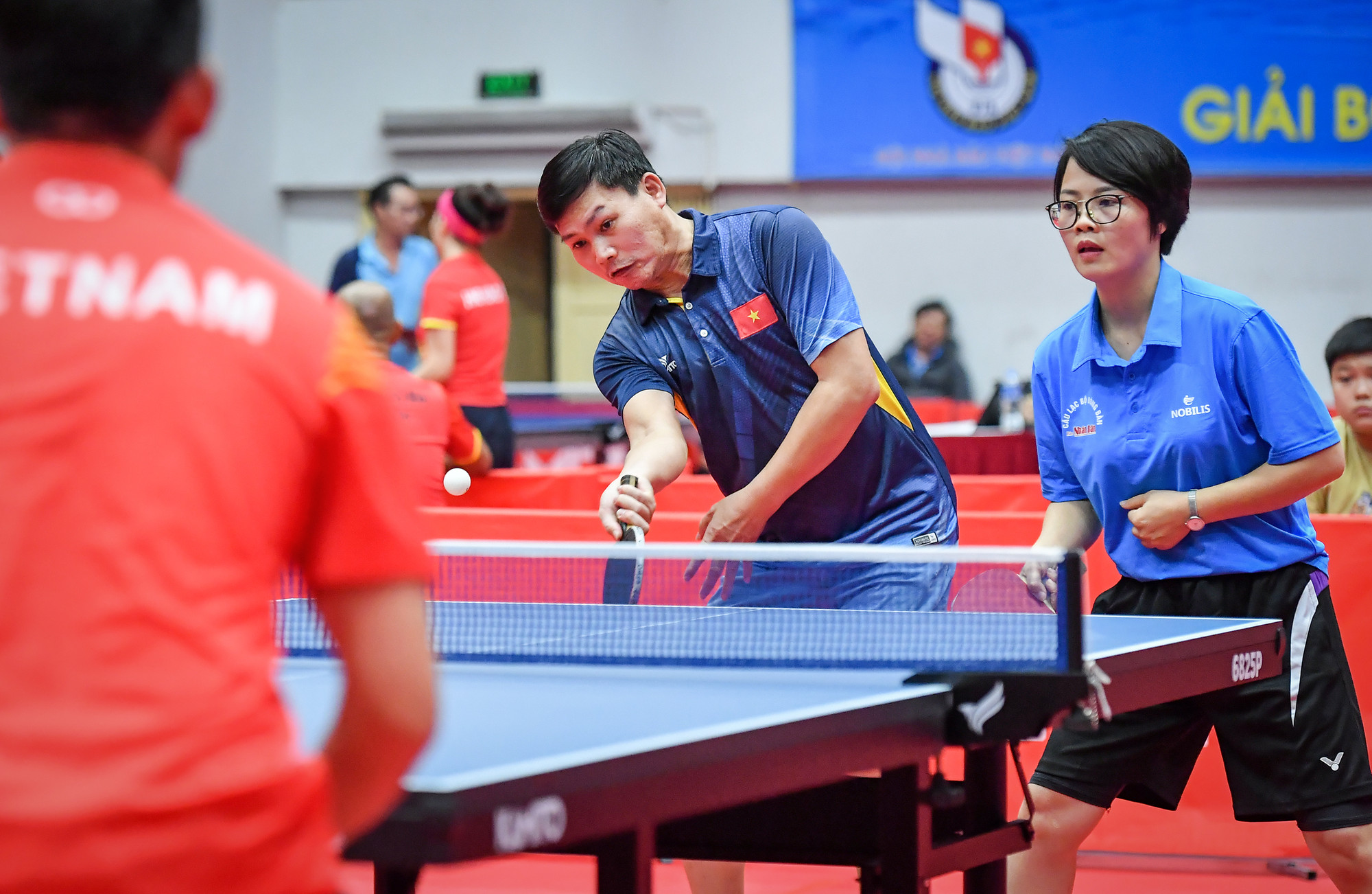 [Ảnh] Những khoảnh khắc ấn tượng tại Giải Bóng bàn Cúp Hội Nhà báo Việt Nam lần thứ XVI ảnh 11