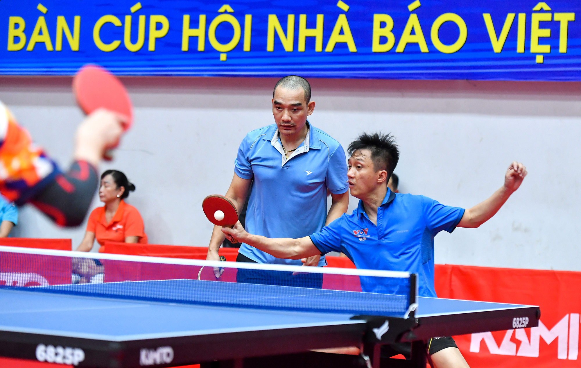 [Ảnh] Những khoảnh khắc ấn tượng tại Giải Bóng bàn Cúp Hội Nhà báo Việt Nam lần thứ XVI ảnh 2