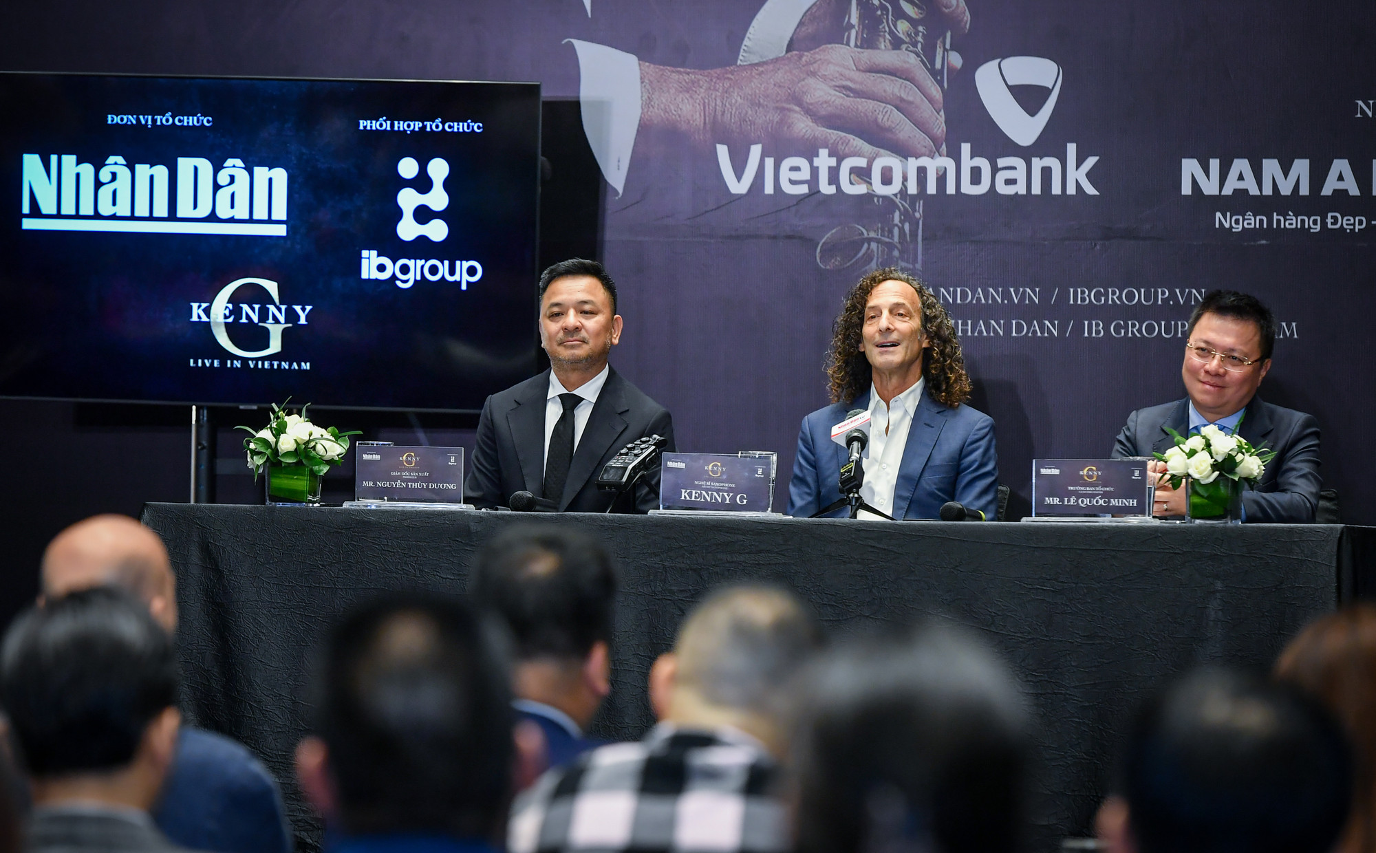 [Ảnh] Buổi gặp gỡ báo chí của Kenny G trước ngày công diễn ảnh 4