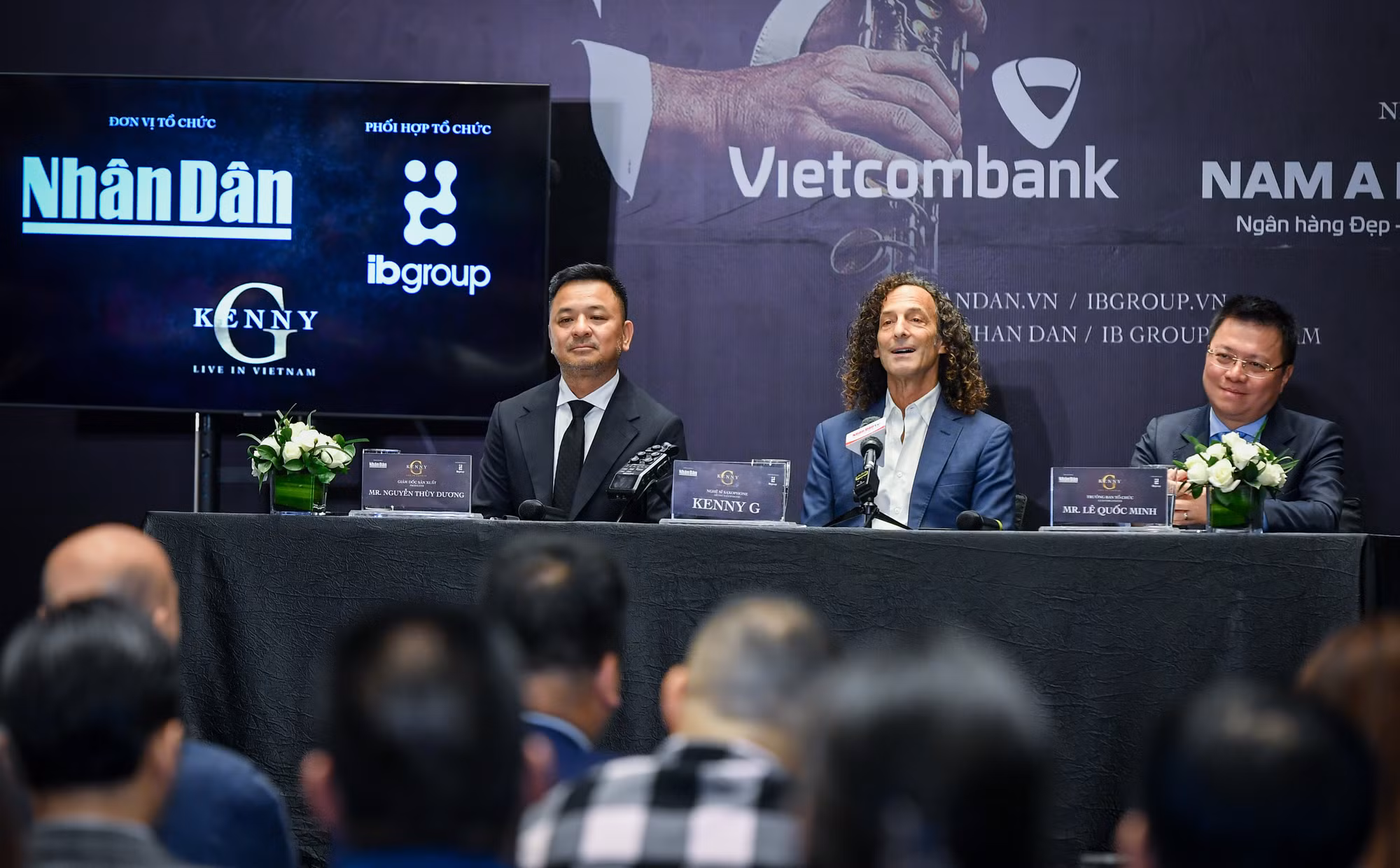 [Ảnh] Buổi gặp gỡ báo chí của Kenny G trước ngày công diễn ảnh 4