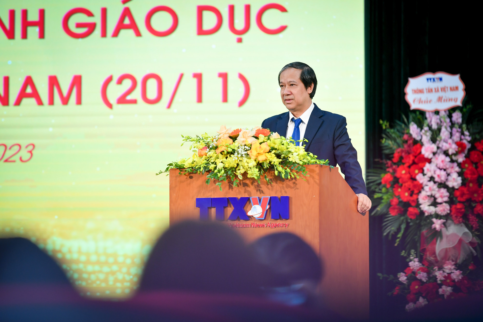 [Ảnh] Chương trình gặp mặt, tri ân nhân kỷ niệm ngày Nhà giáo Việt Nam 20/11 ảnh 12