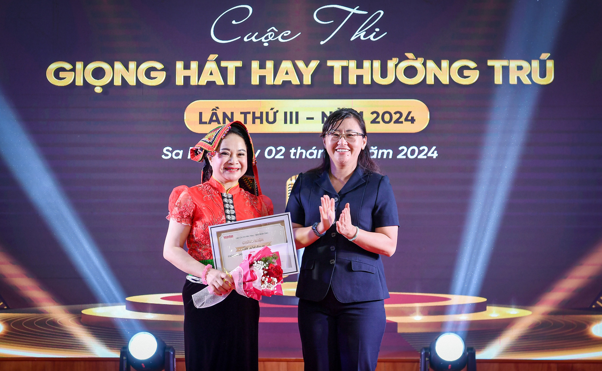 [Ảnh] Cuộc thi Giọng hát hay phóng viên thường trú Báo Nhân Dân lần thứ 3 ảnh 11