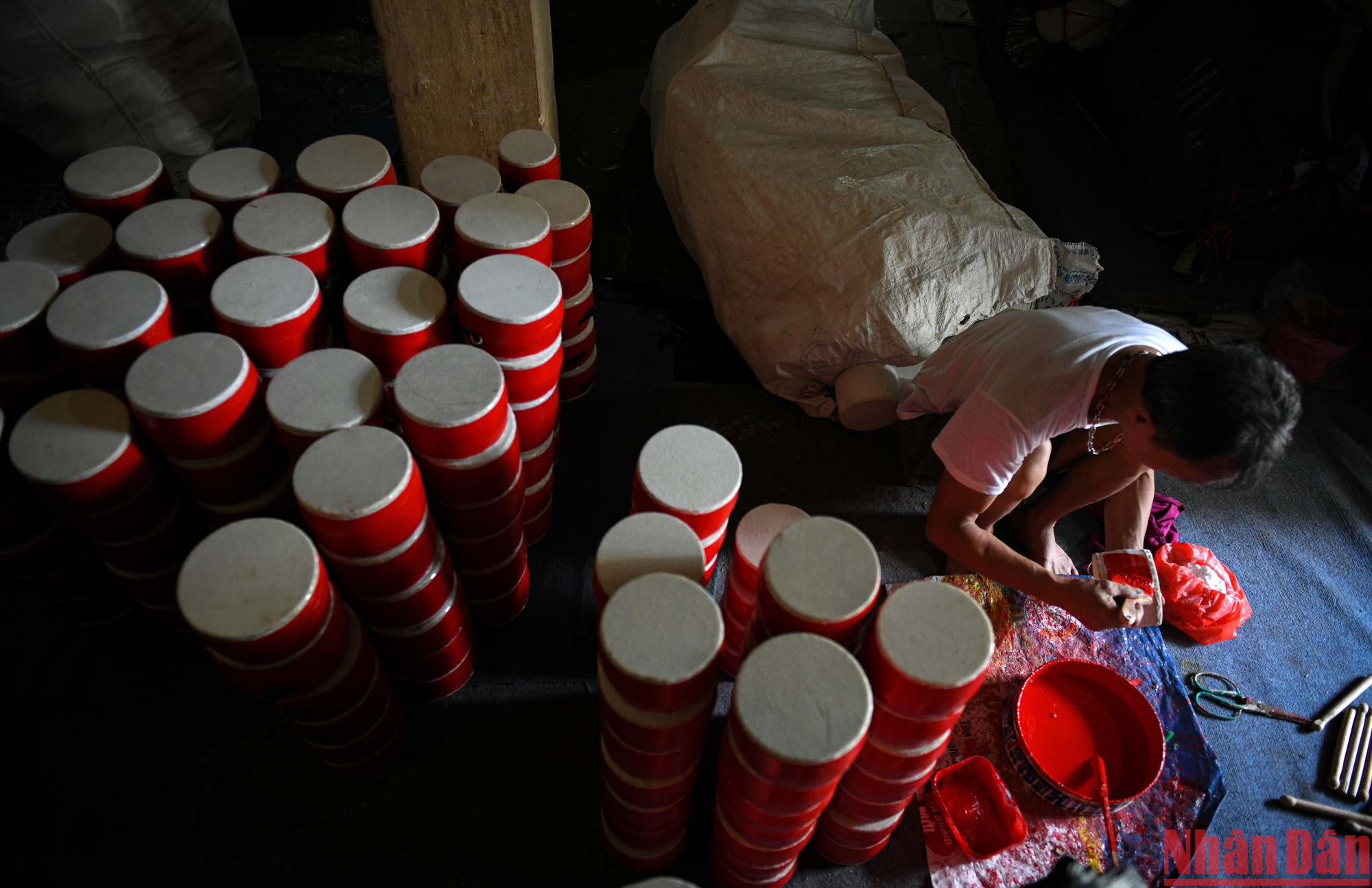 [Ảnh] Khám phá làng nghề làm đồ chơi Trung thu truyền thống ở Hưng Yên ảnh 11