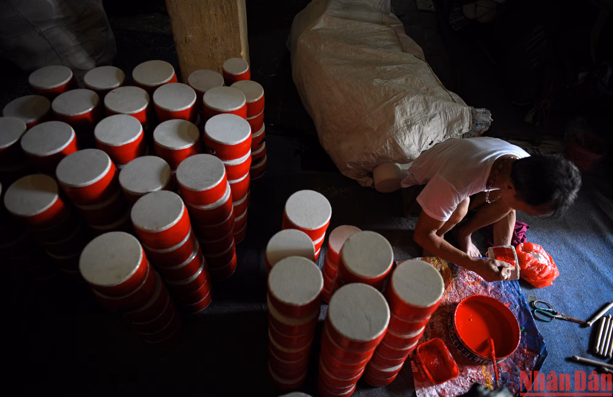 [Ảnh] Khám phá làng nghề làm đồ chơi Trung thu truyền thống ở Hưng Yên ảnh 11