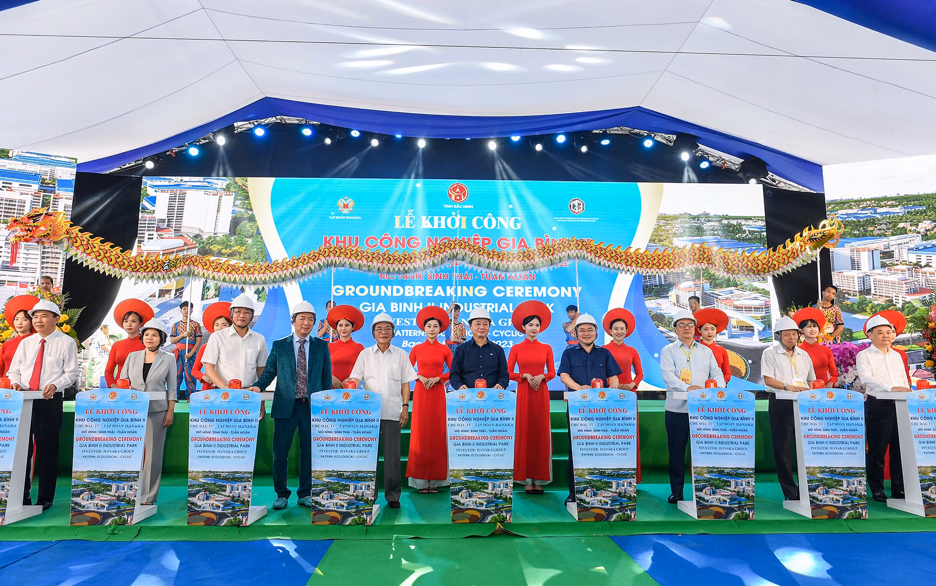 [Ảnh] Khởi công dự án Khu công nghiệp Gia Bình II (Bắc Ninh) ảnh 12