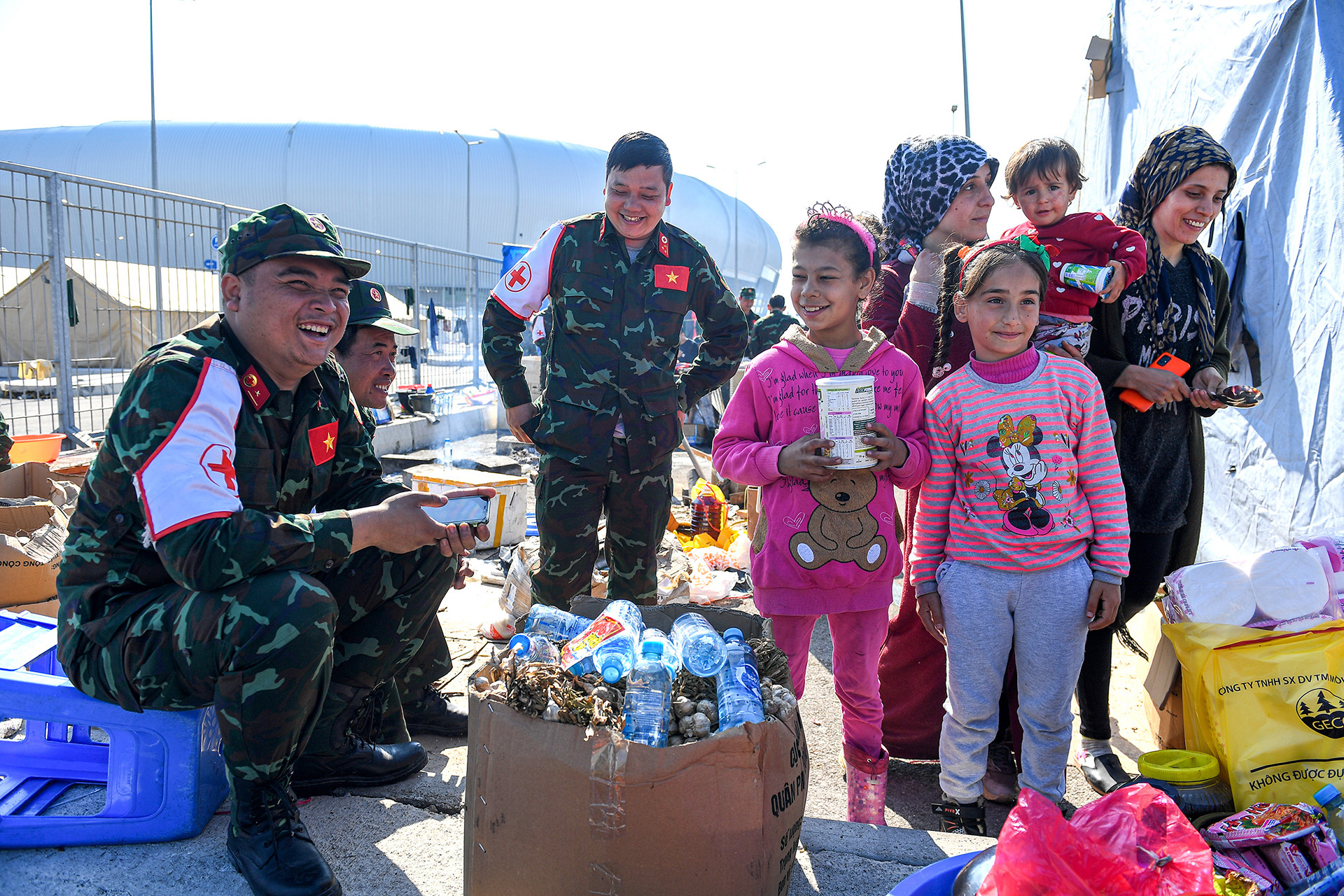 Nụ cười bên nhau...