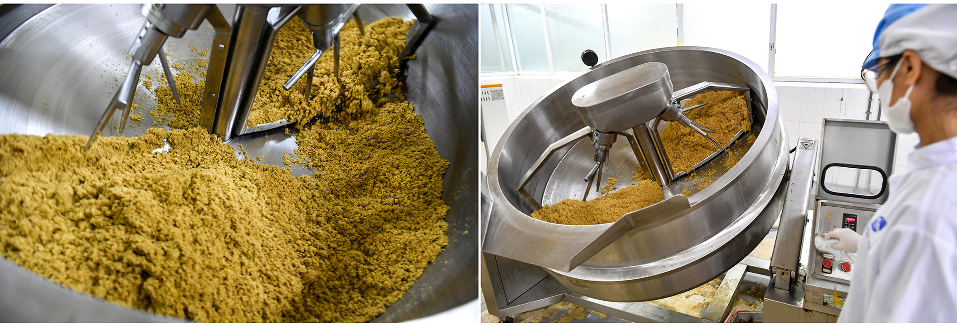 Tất cả các công đoạn này đều được làm bằng máy, nên bảo đảm an toàn vệ sinh thực phẩm và không làm mất đi chất dinh dưỡng trong thịt hàu. Sản phẩm có hạn sử dụng lên đến 12 tháng, mà không cần để trong tủ lạnh.