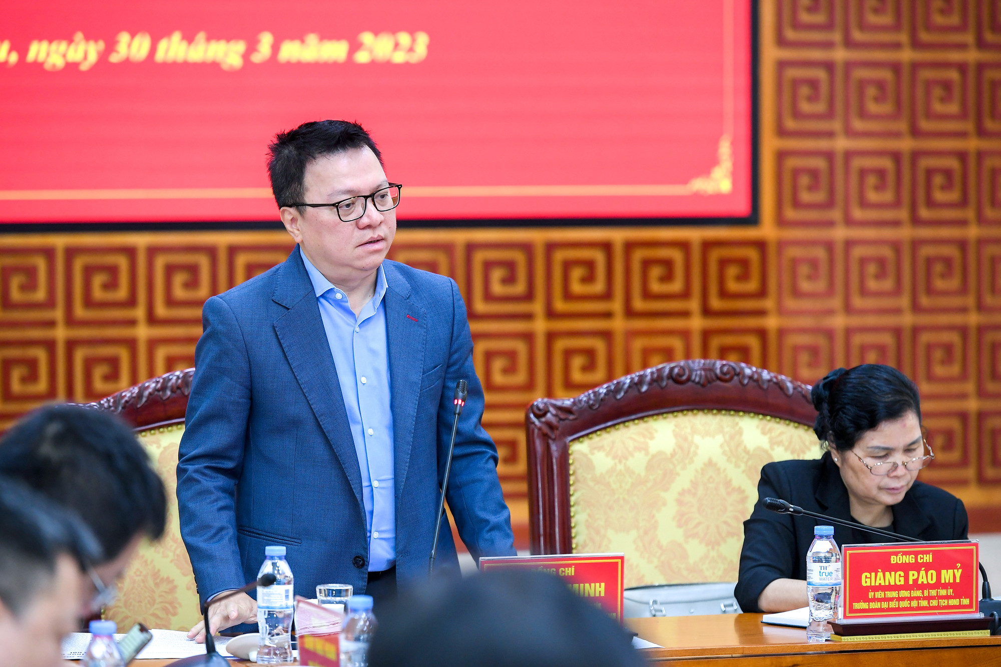 [Ảnh] Đoàn công tác Báo Nhân Dân làm việc với Tỉnh ủy Lai Châu ảnh 3