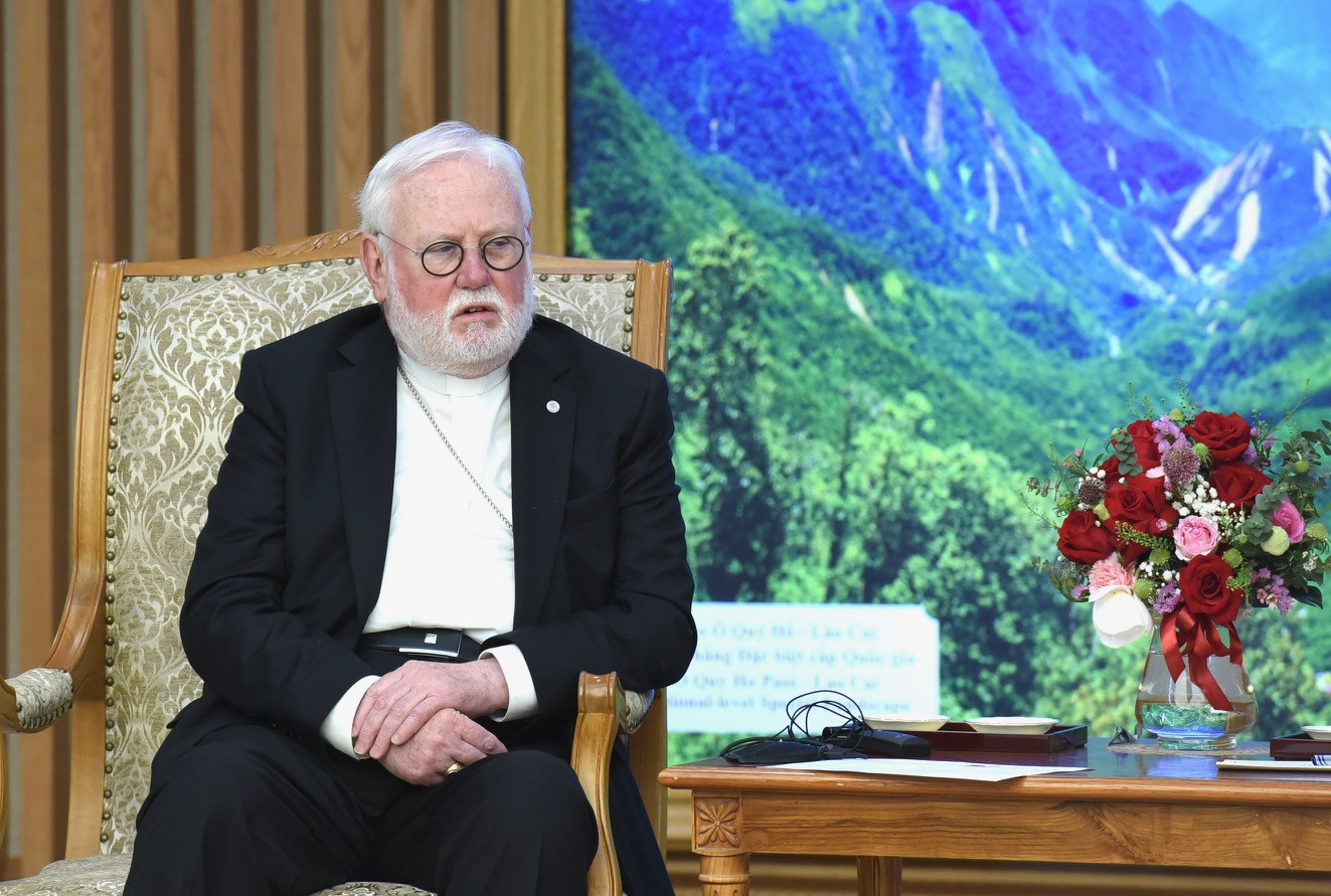 [Ảnh] Thủ tướng Phạm Minh Chính tiếp Bộ trưởng Ngoại giao Tòa thánh Vatican ảnh 5