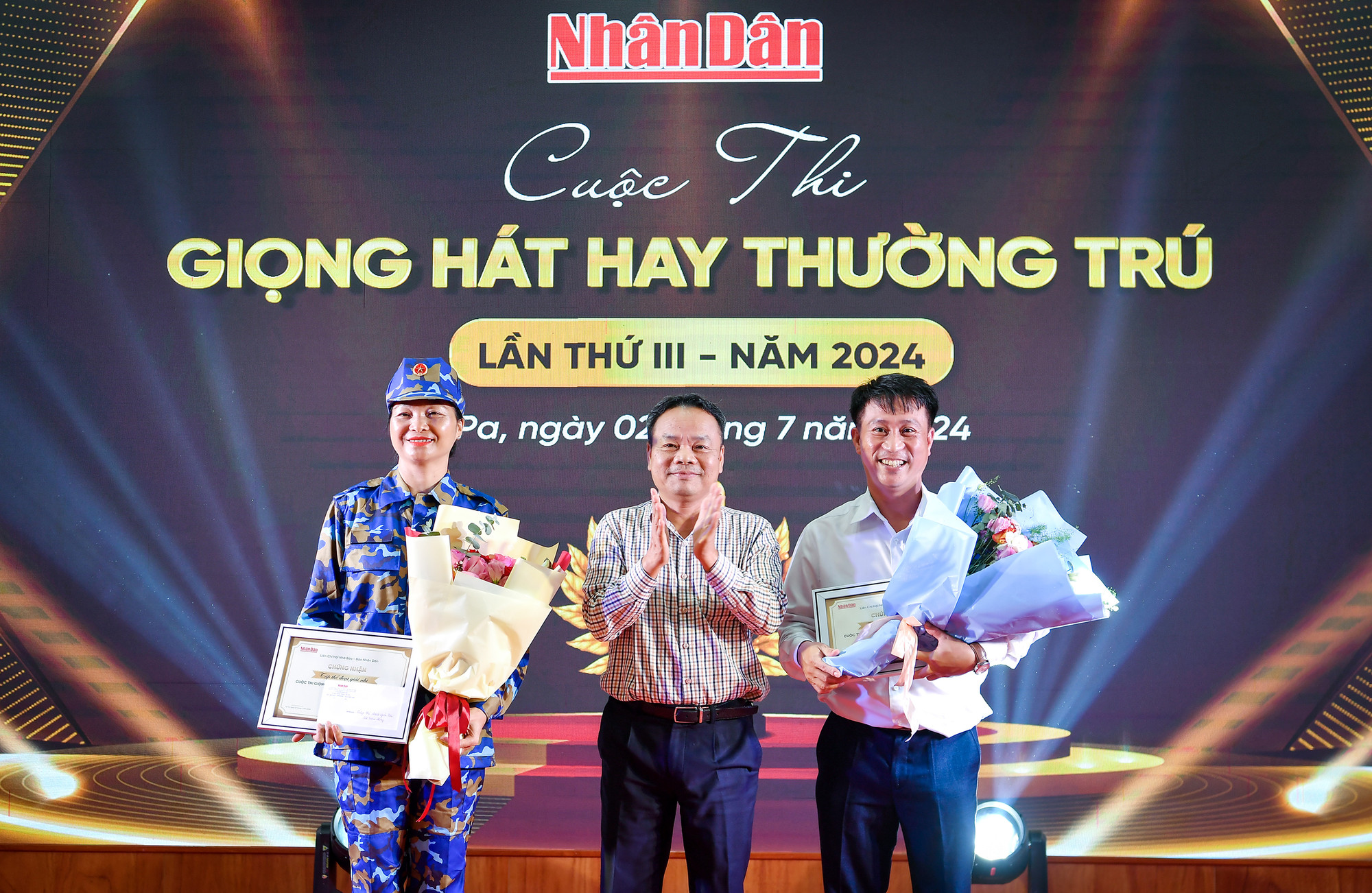 [Ảnh] Cuộc thi Giọng hát hay phóng viên thường trú Báo Nhân Dân lần thứ 3 ảnh 14