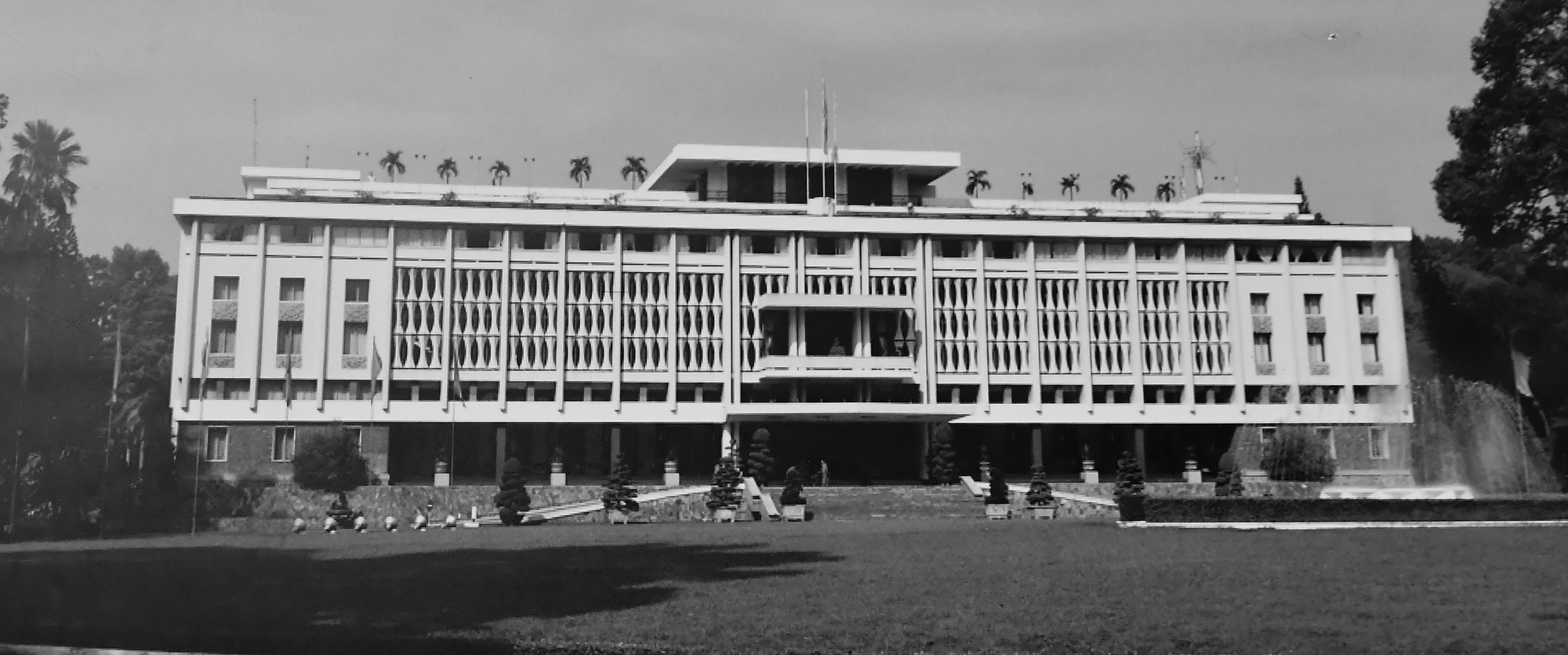 Hình ảnh Dinh Độc Lập trước năm 1975.