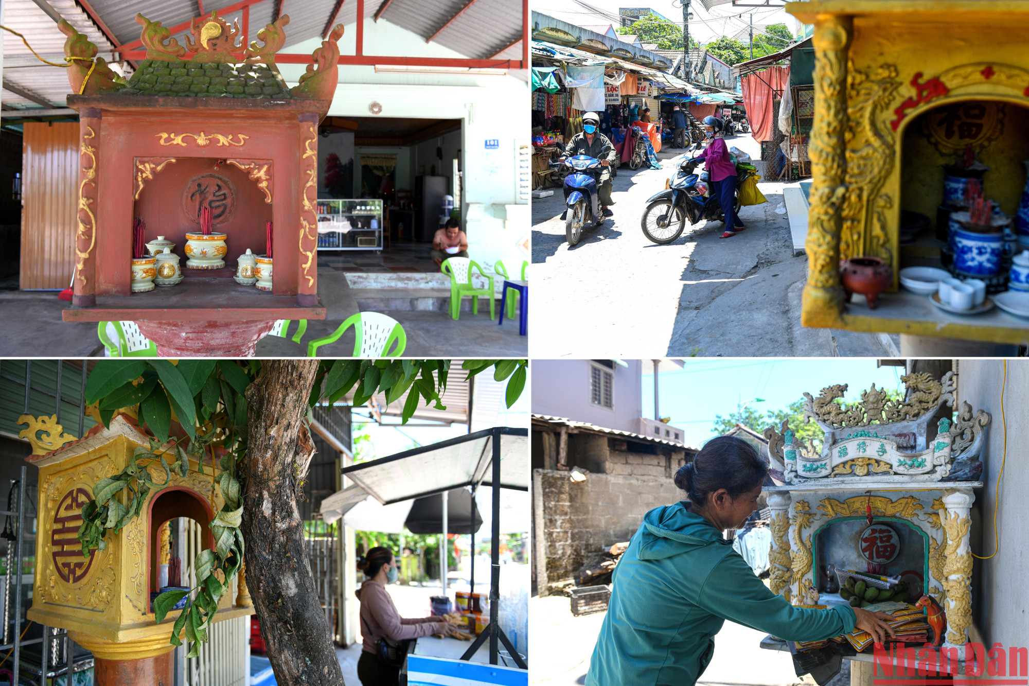 Nhà nào ở thị xã Quảng Trị ít nhất cũng có một am thờ vọng liệt sĩ.