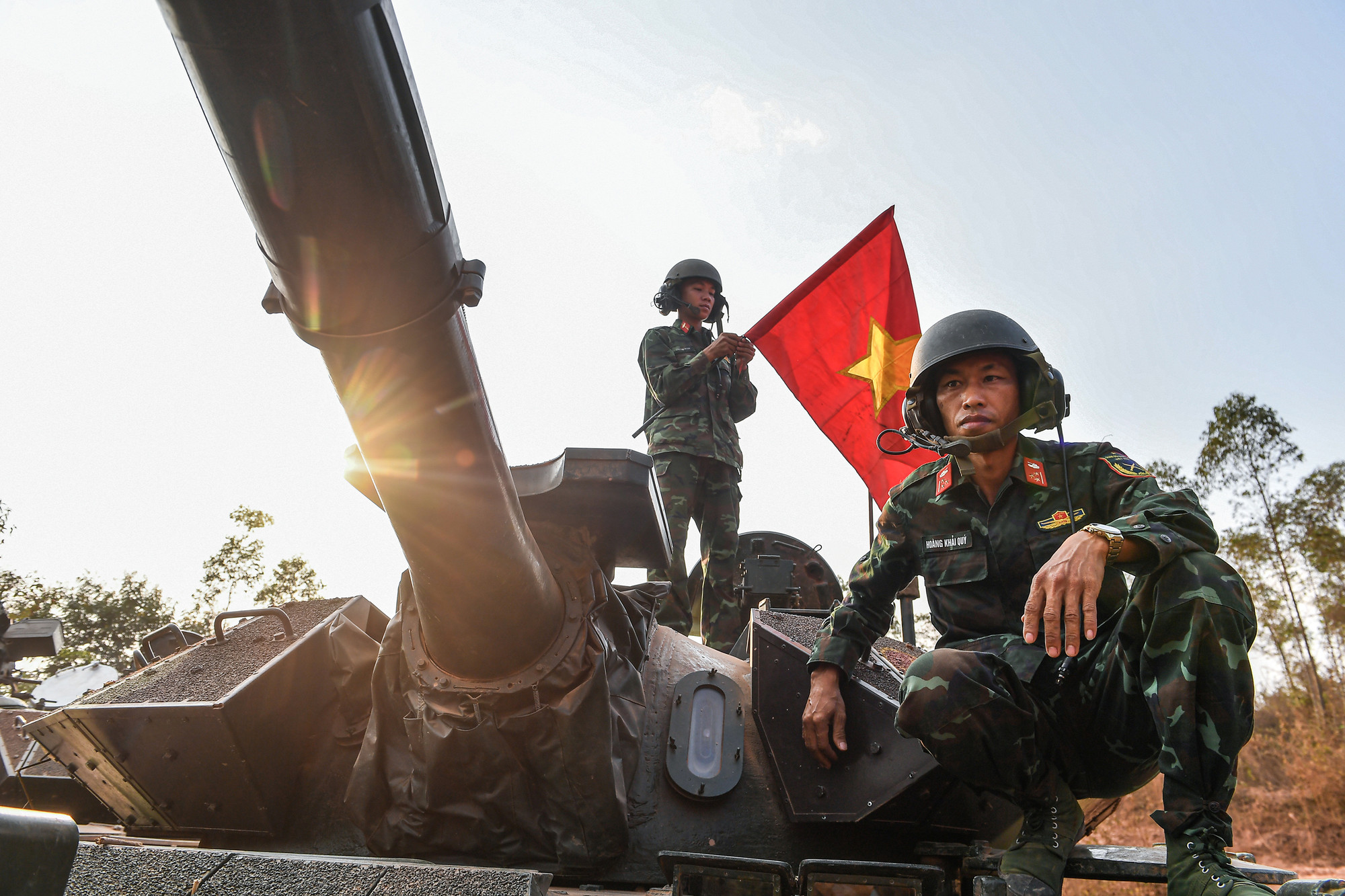 [Ảnh] Cận cảnh dàn xe tăng T-54/55 cải tiến của lực lượng Tăng-thiết giáp ảnh 15