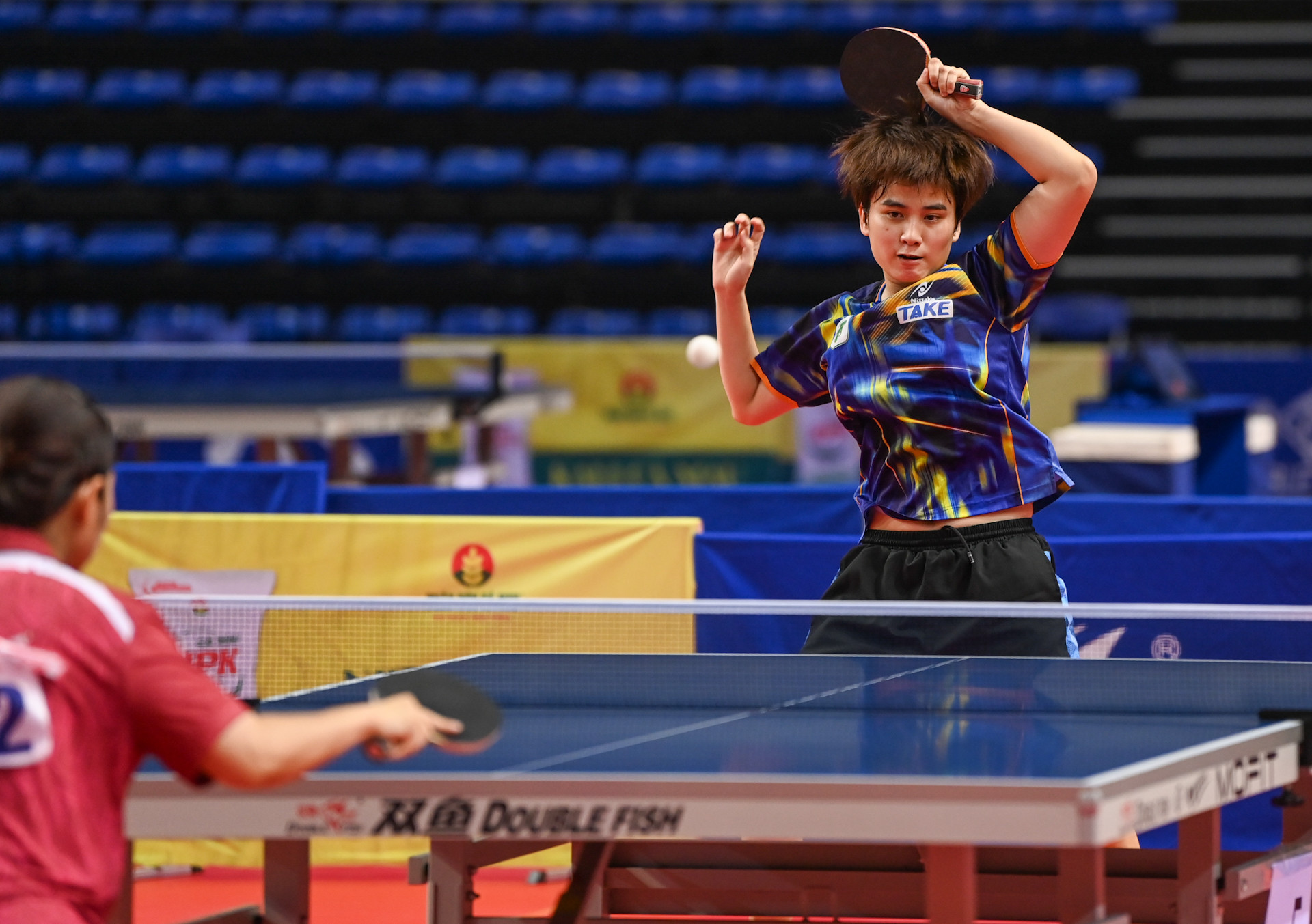 Thi đấu vượt trội, Diệu Khánh dễ dàng giành thắng lợi với tỷ số 3-0.