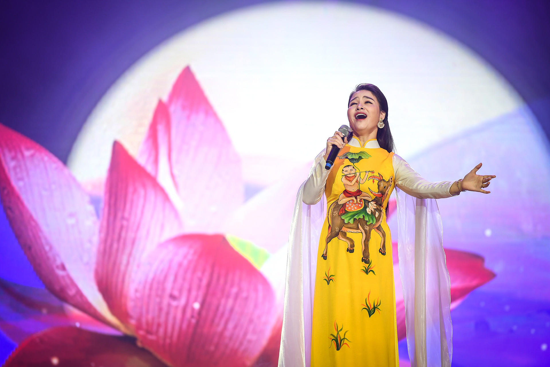 [Ảnh] Đêm nhạc "Mạch nguồn ví, giặm" ảnh 6