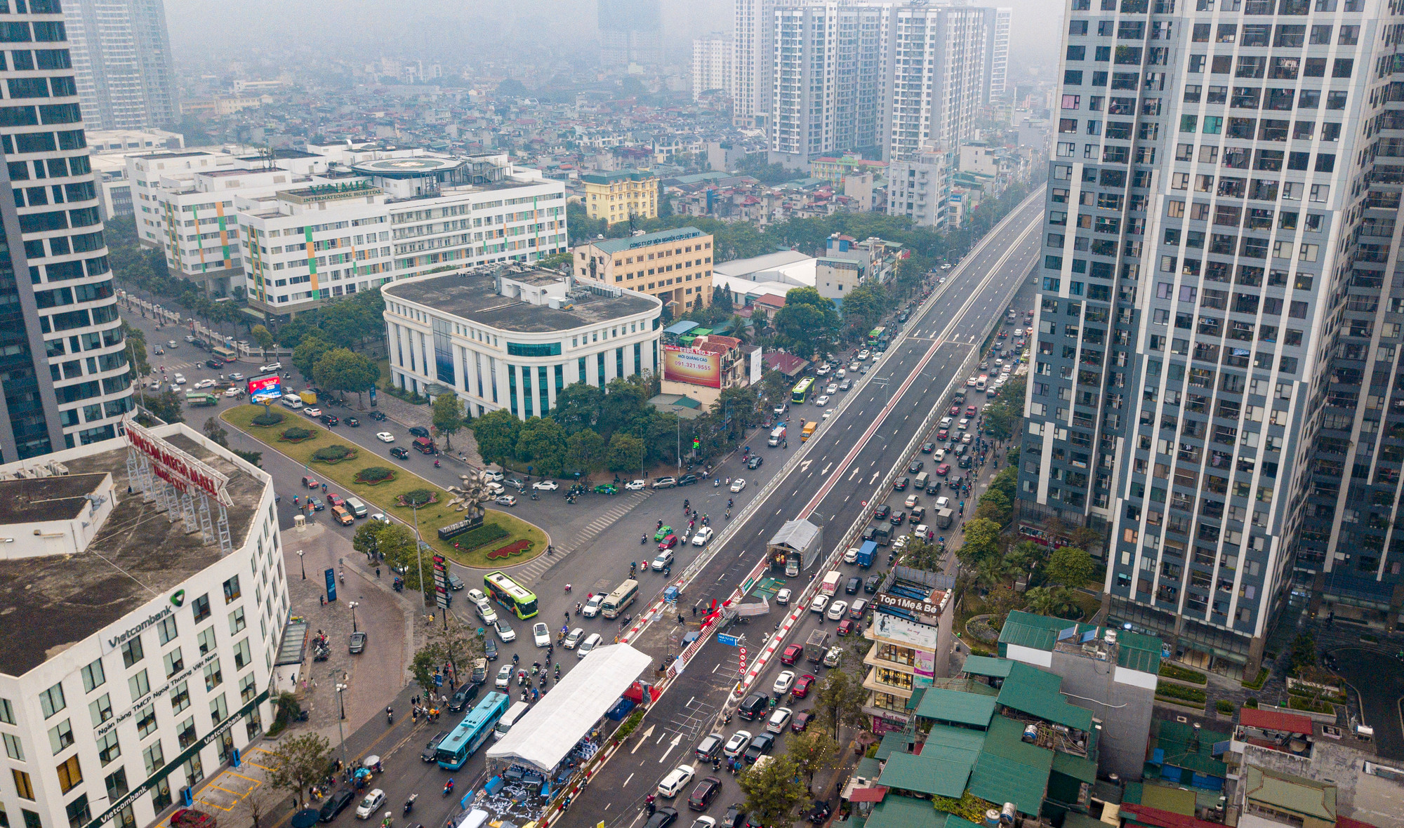 Dự án nối liền 3 quận trung tâm gồm Đống Đa, Thanh Xuân, Hai Bà Trưng, được khởi công từ năm 2018. Dự án nối liền 3 quận trung tâm gồm Đống Đa, Thanh Xuân, Hai Bà Trưng, được khởi công từ năm 2018.