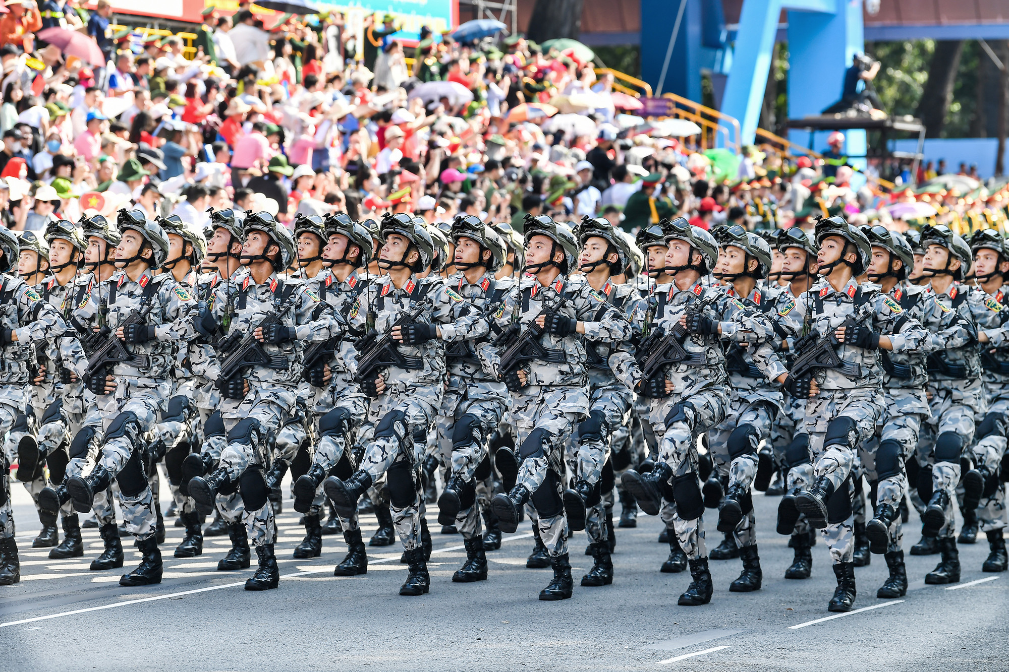 Khối chiến sĩ Đặc nhiệm dù.