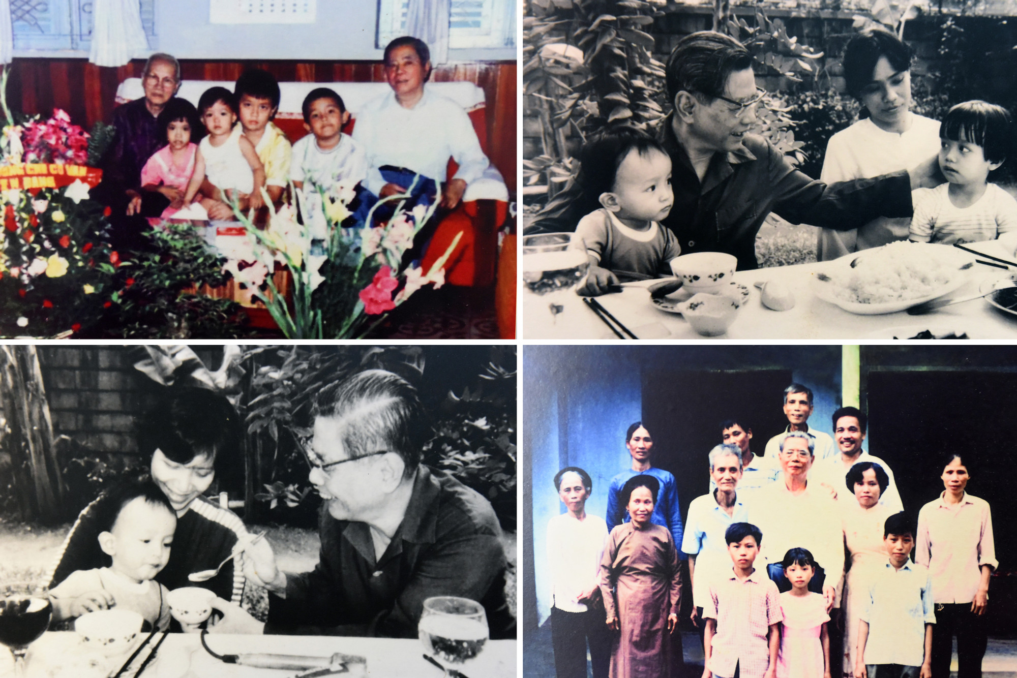 Những hình ảnh Tổng Bí thư Nguyễn Văn Linh bên gia đình. Những hình ảnh Tổng Bí thư Nguyễn Văn Linh bên gia đình.